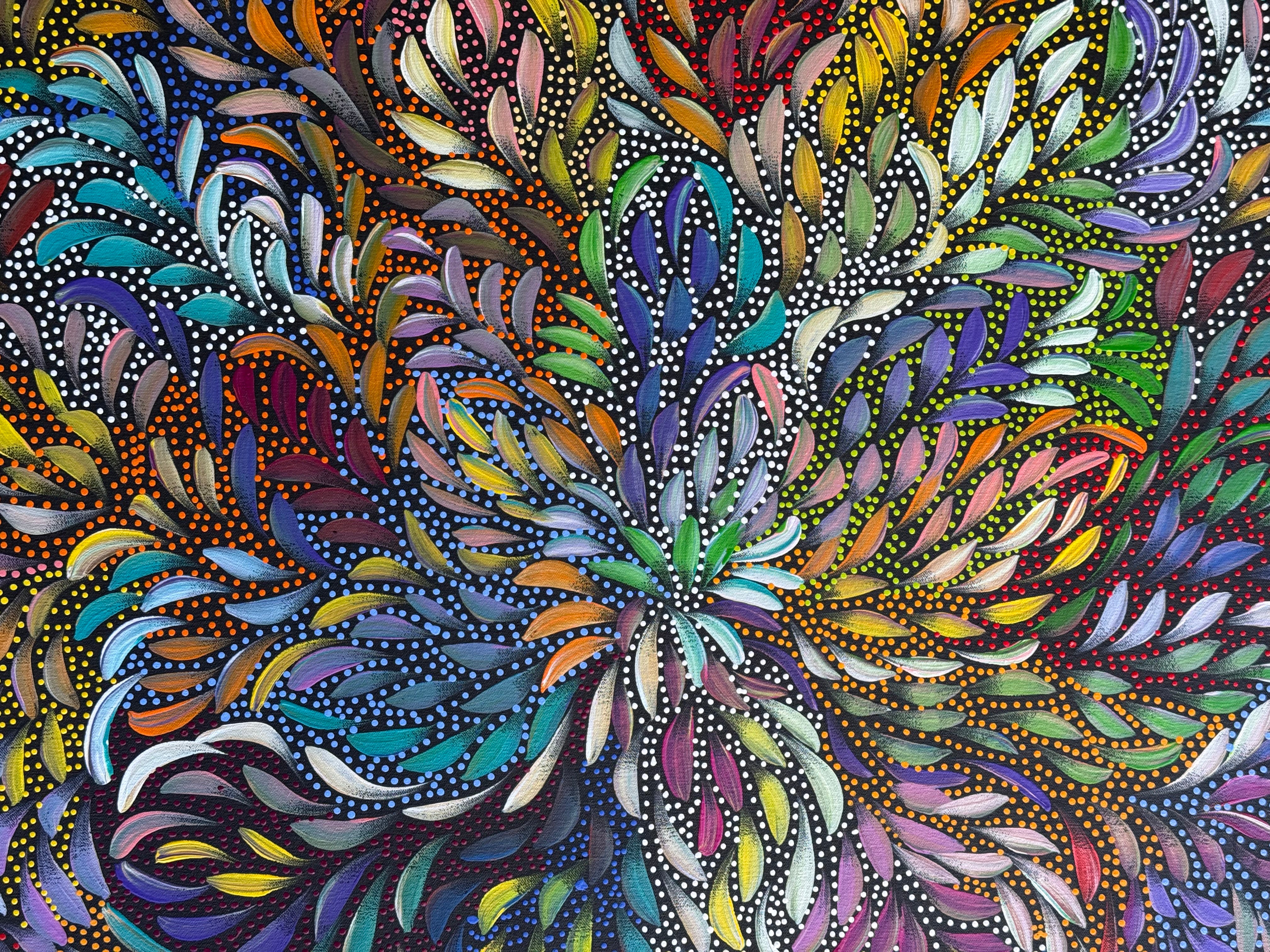 Caroline Numina - Seeded Bush Medicine Leaves .91-14