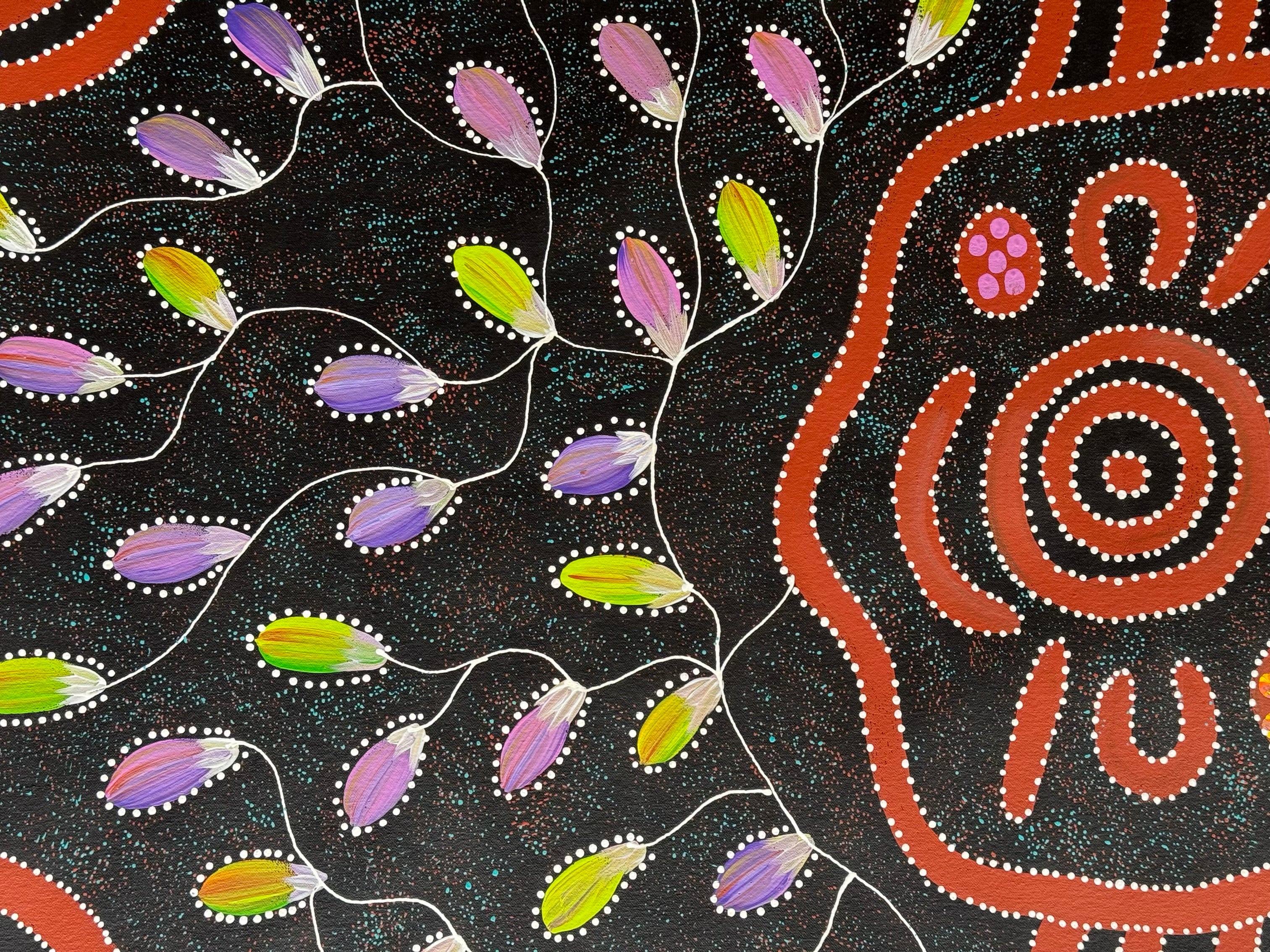 Jacinta Numina Waugh - Women Collecting Bush Tuckers .75-32