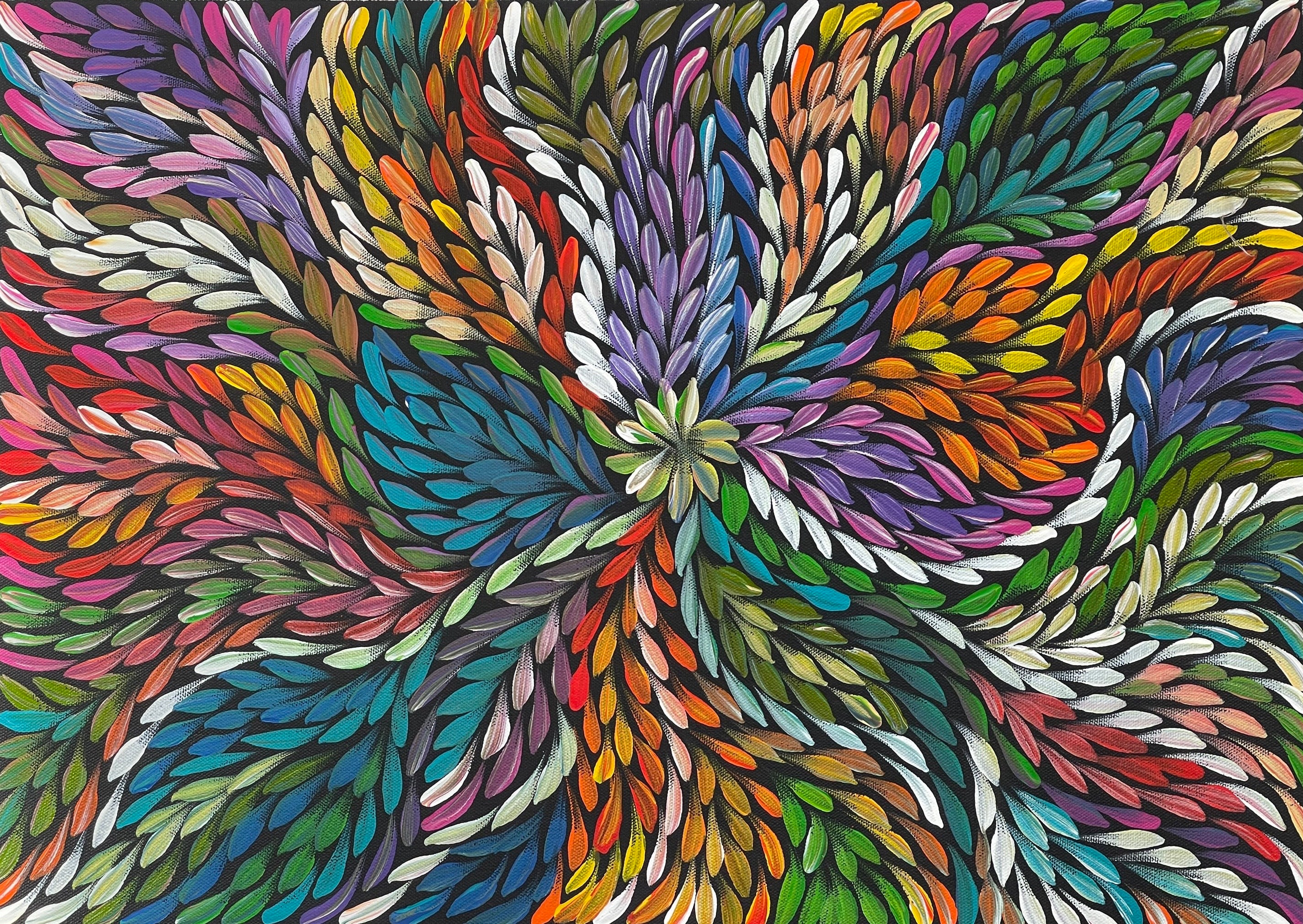 Sharon Turner - Bush Medicine Leaves - 53x38 .33-6