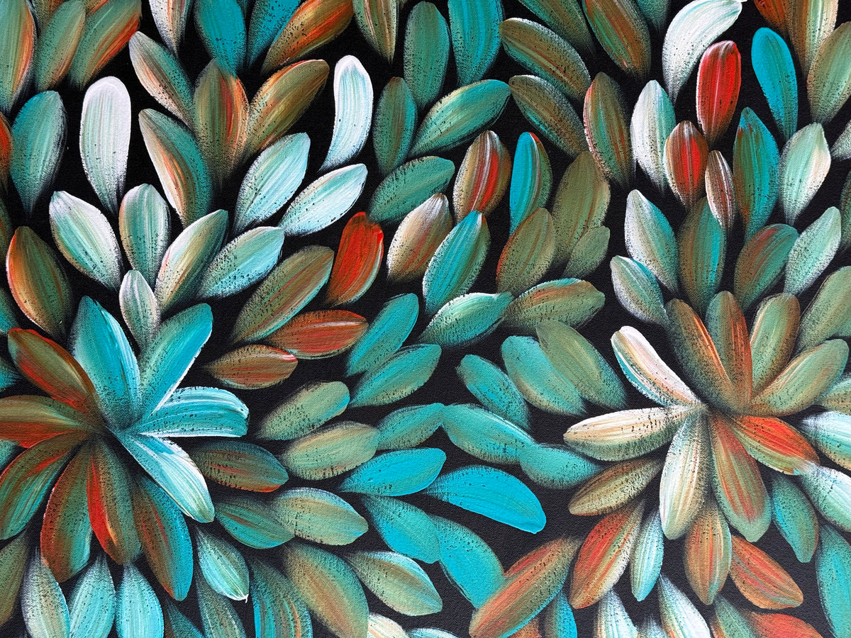 Louise Numina Napananka - Bush Medicine Leaves .43-22