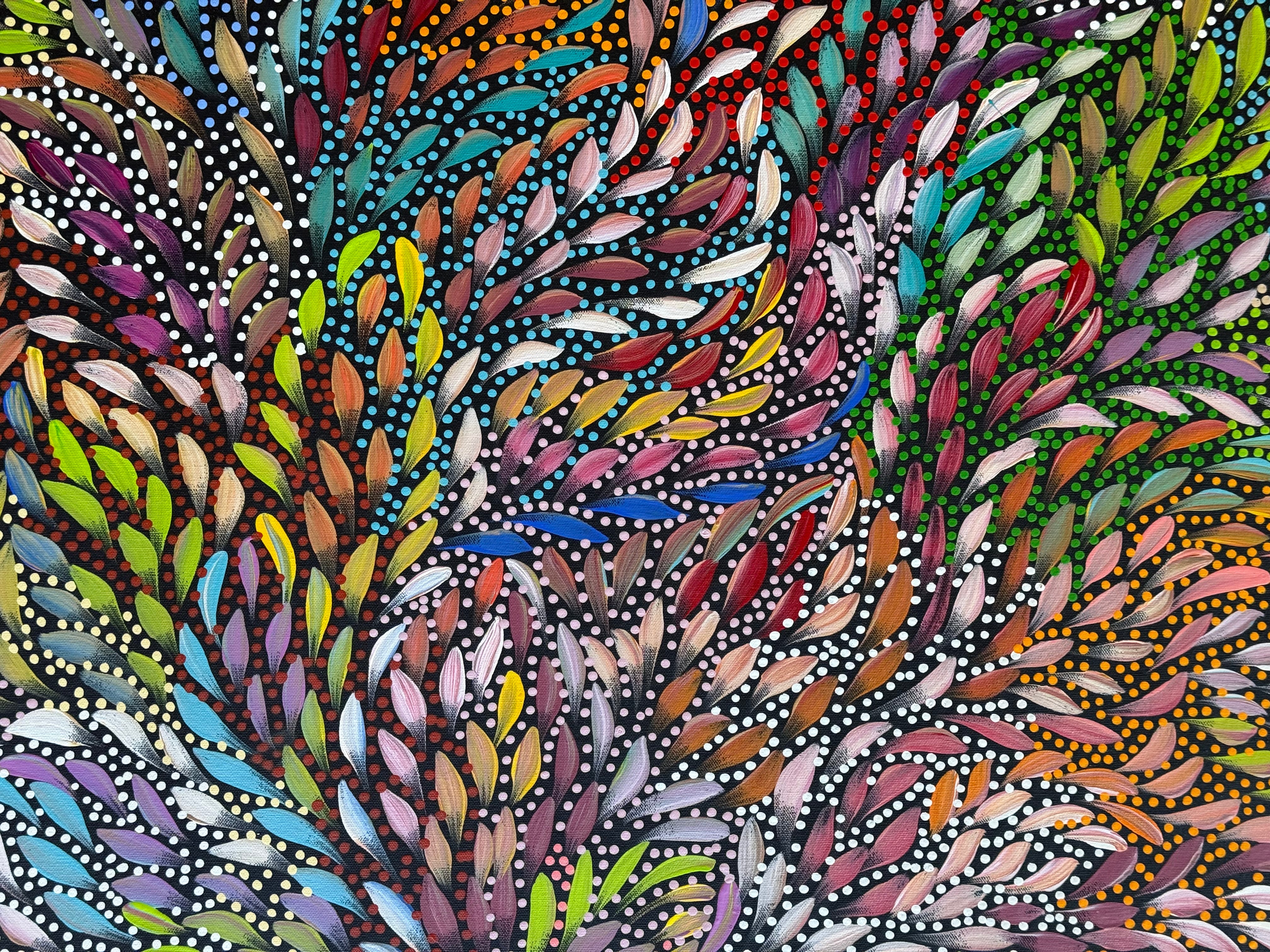 Caroline Numina - Seeded Bush Medicine Leaves .91-13