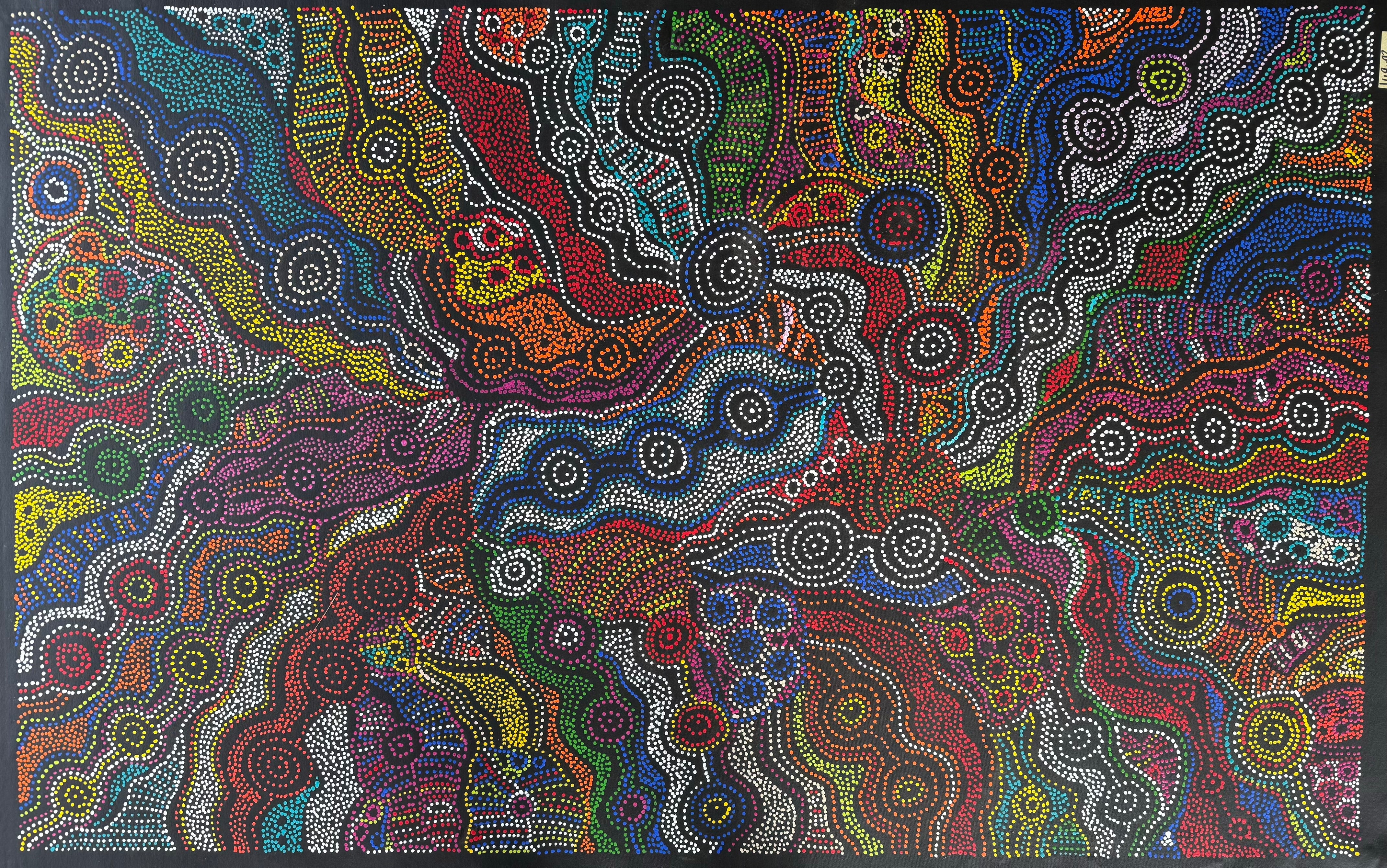 Louise Numina Napananka - Emu Dreaming .65-14