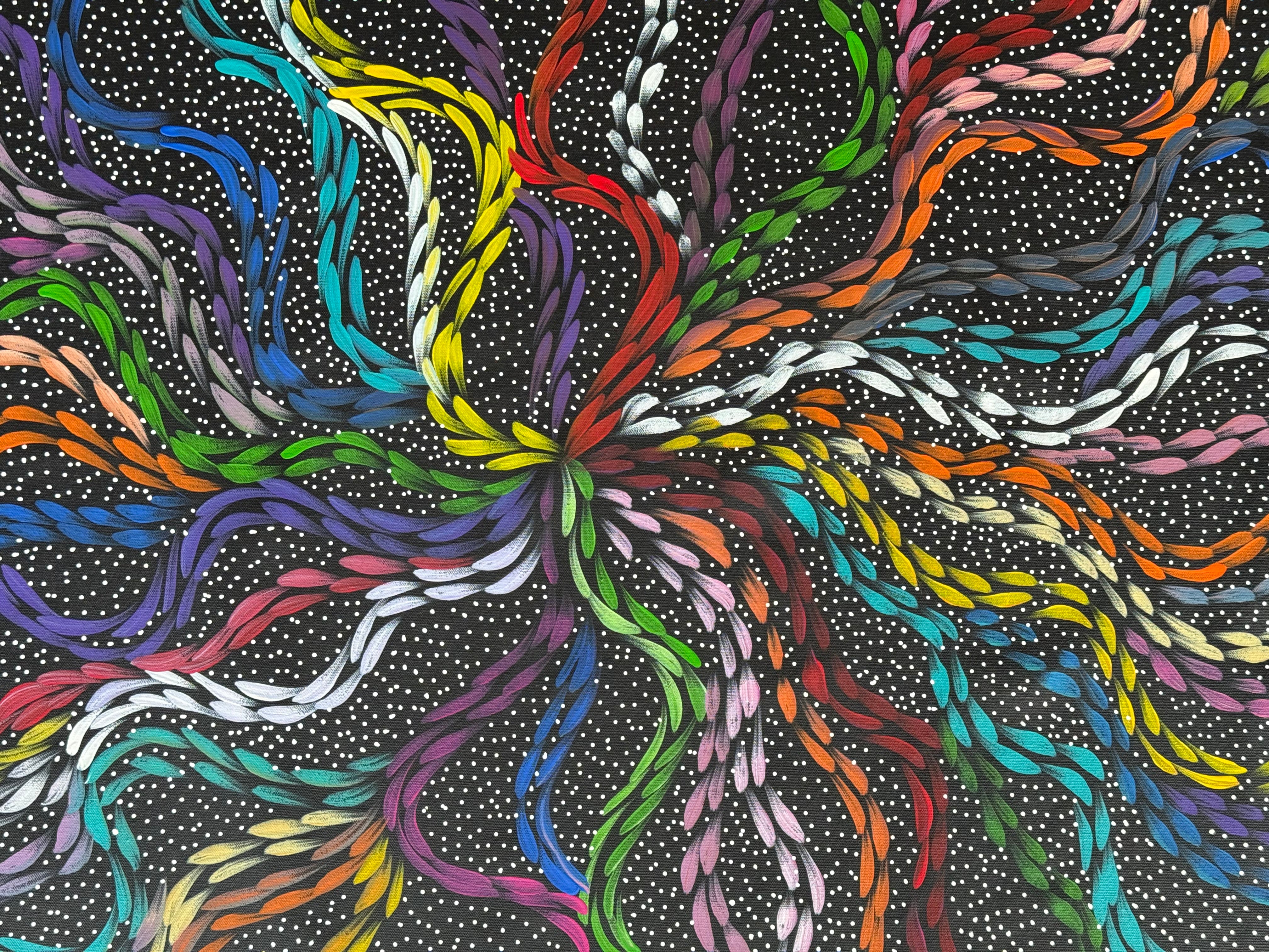 Selina Numina Kamprina - Bush Medicine Leaves with Seeds .92-10