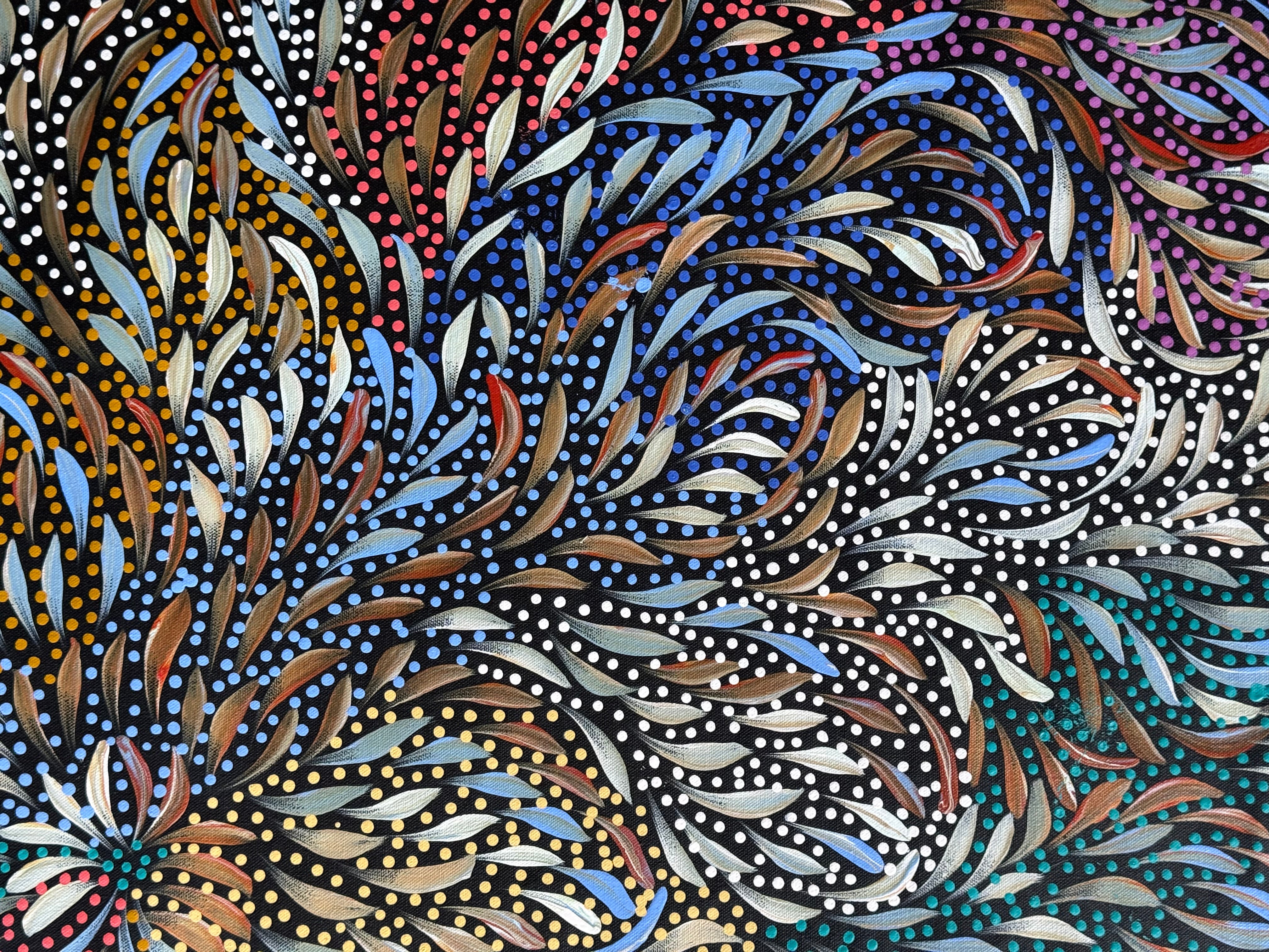 Caroline Numina - Seeded Bush Medicine Leaves .13-14