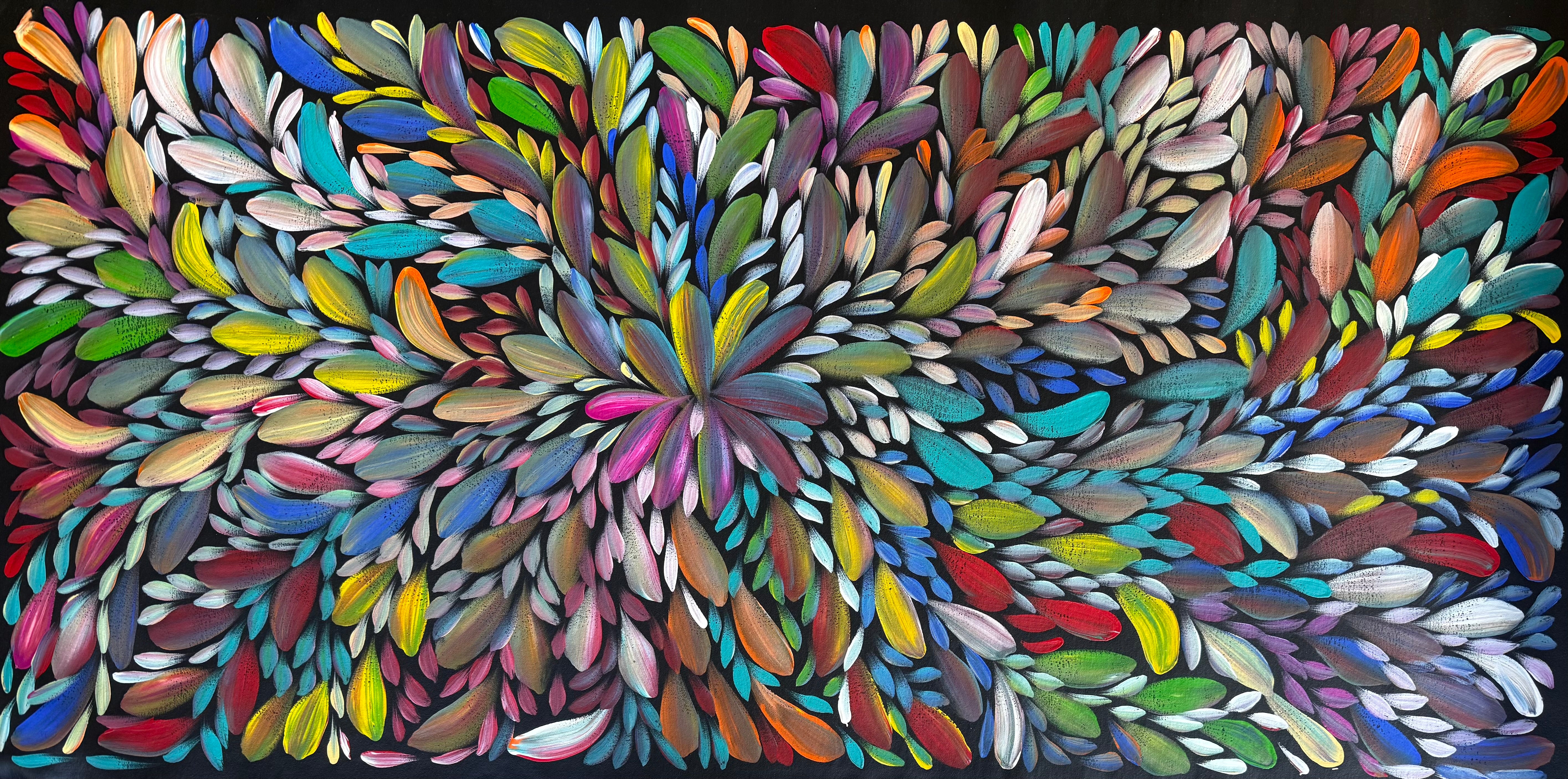 Louise Numina Napananka - Bush Medicine Leaves .09-2