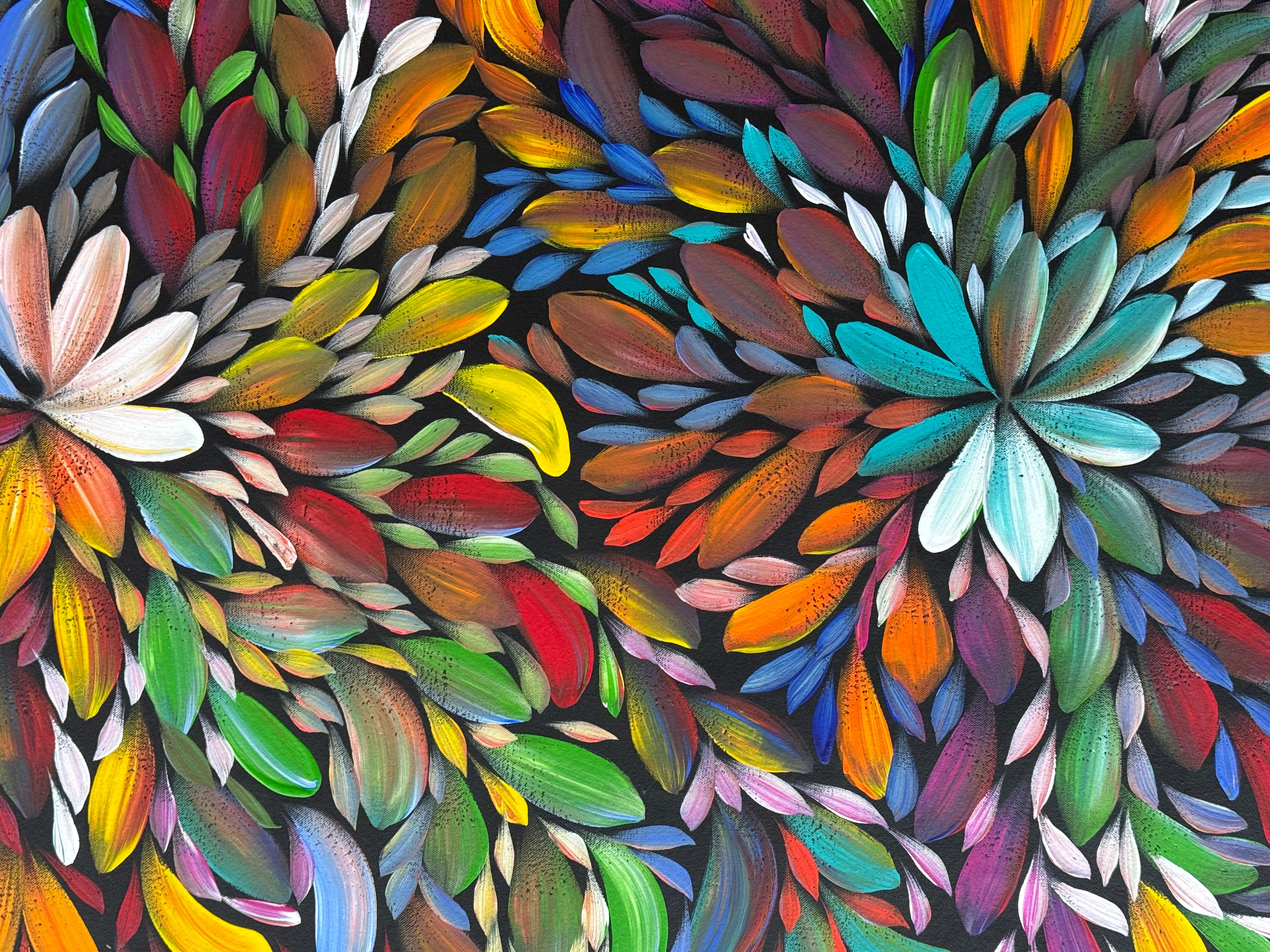 Louise Numina Napananka - Bush Medicine Leaves .25-4