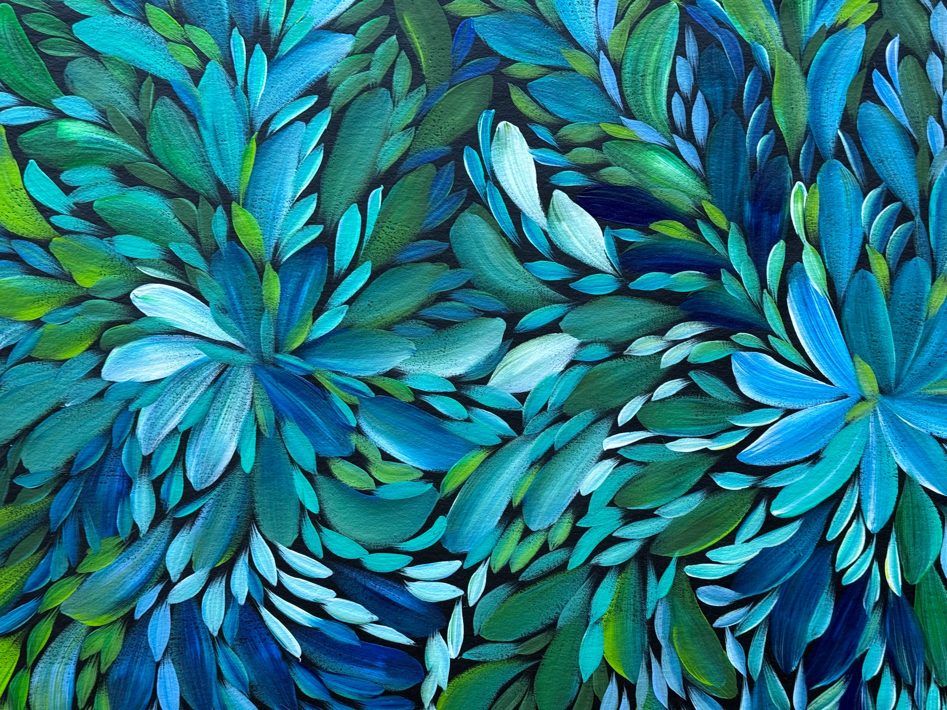 Louise Numina Napananka - Bush Medicine Leaves .24-23