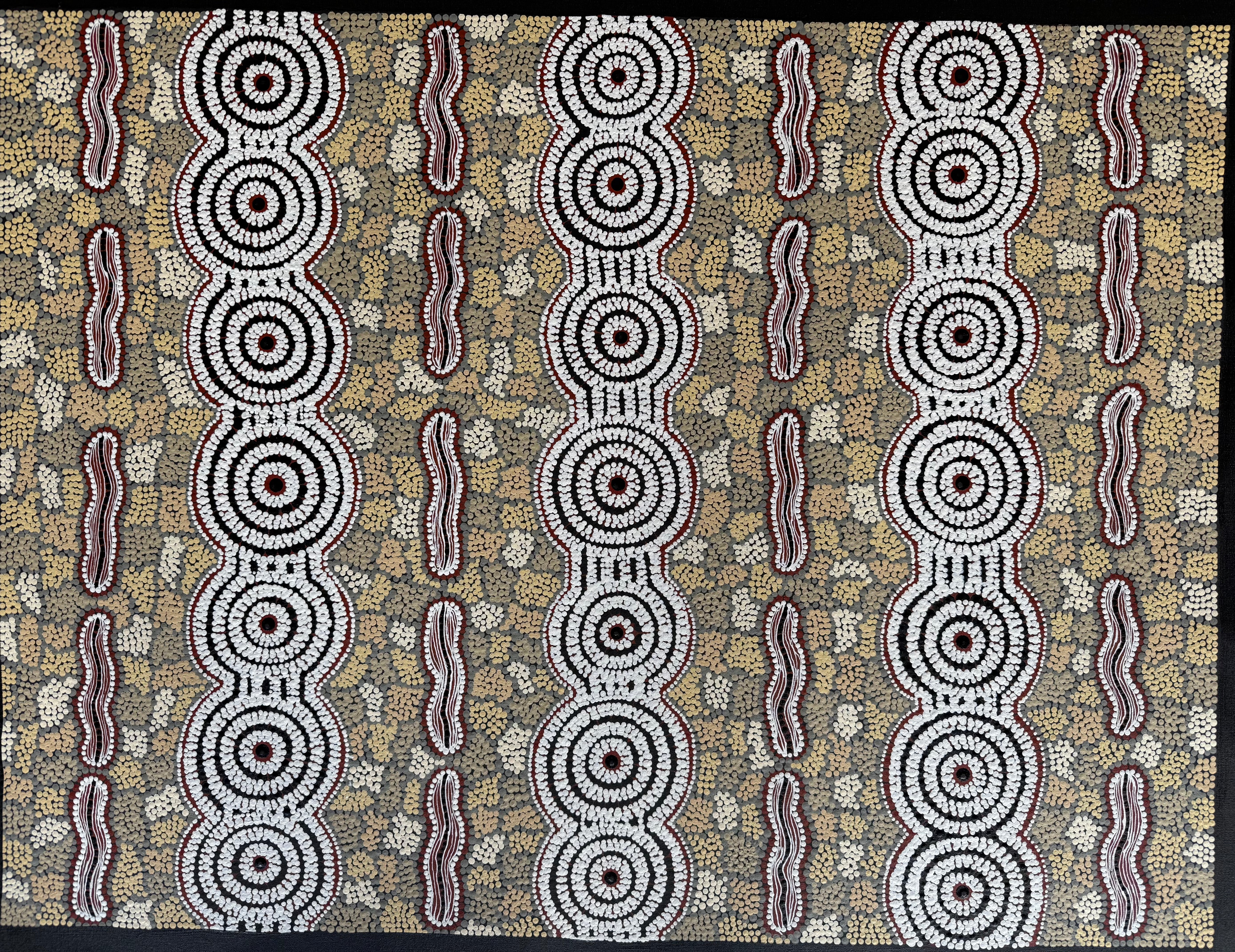 Peter Mbitjana Palmer - Catapillar Dreaming .19-1