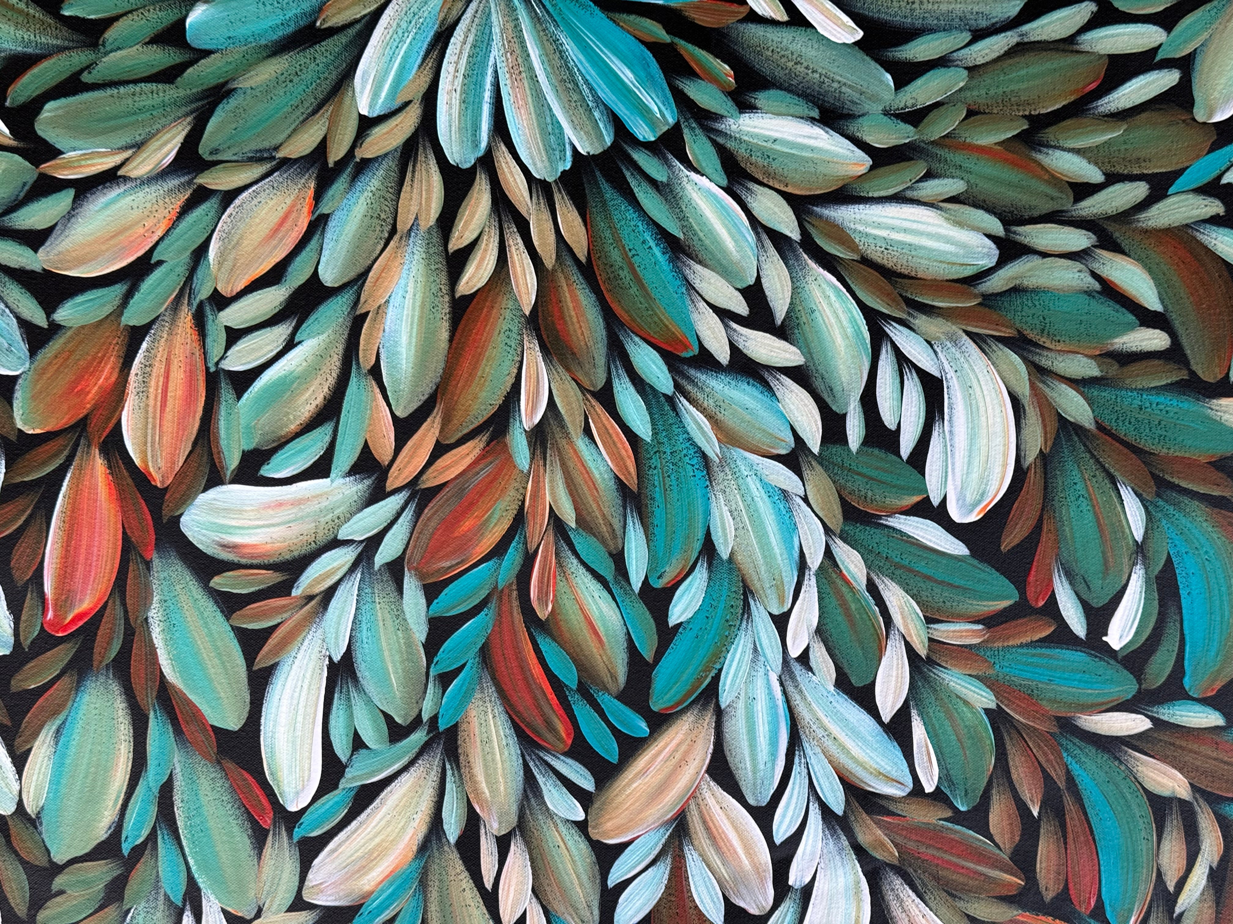 Louise Numina Napananka - Bush Medicine Leaves .16-3