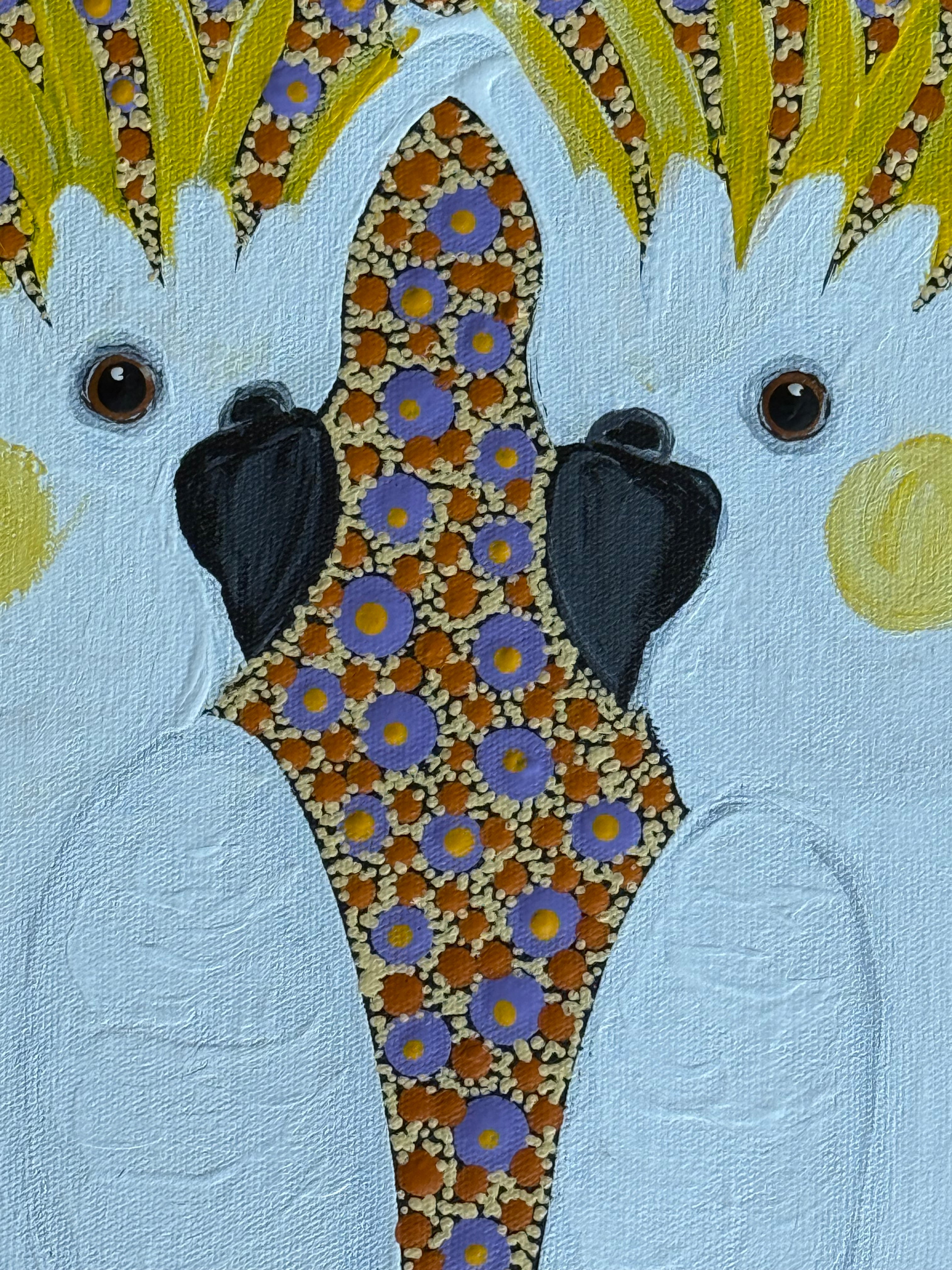 Kathleen Buzzacott - Sulphur Crested Cockatoos .17-5