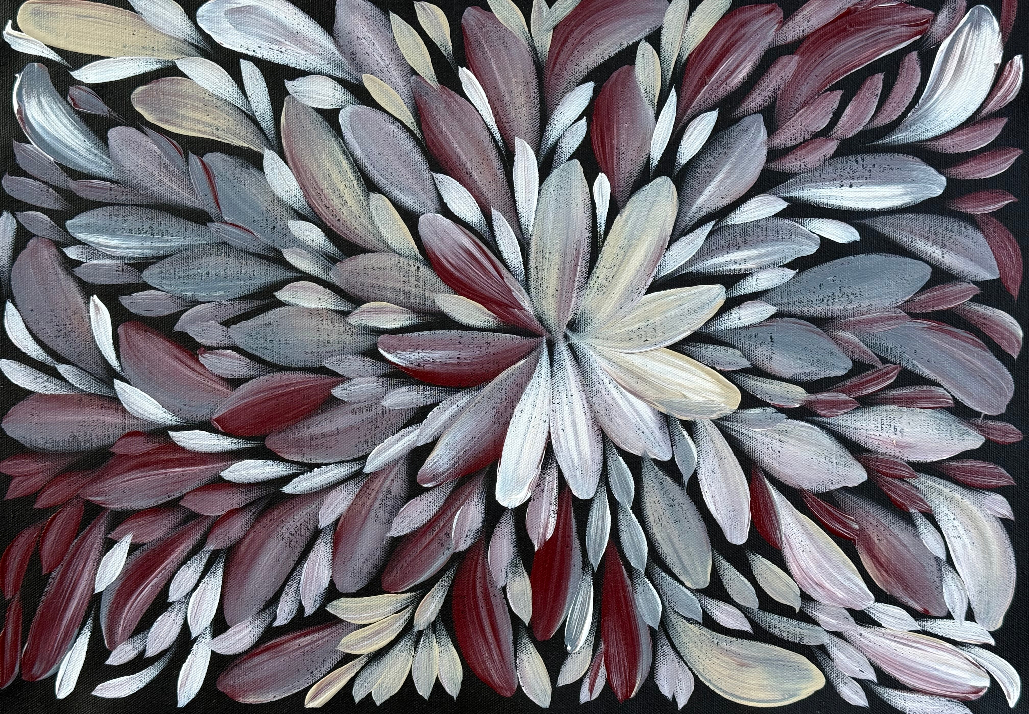 Louise Numina Napananka - Bush Medicine Leaves .26-2