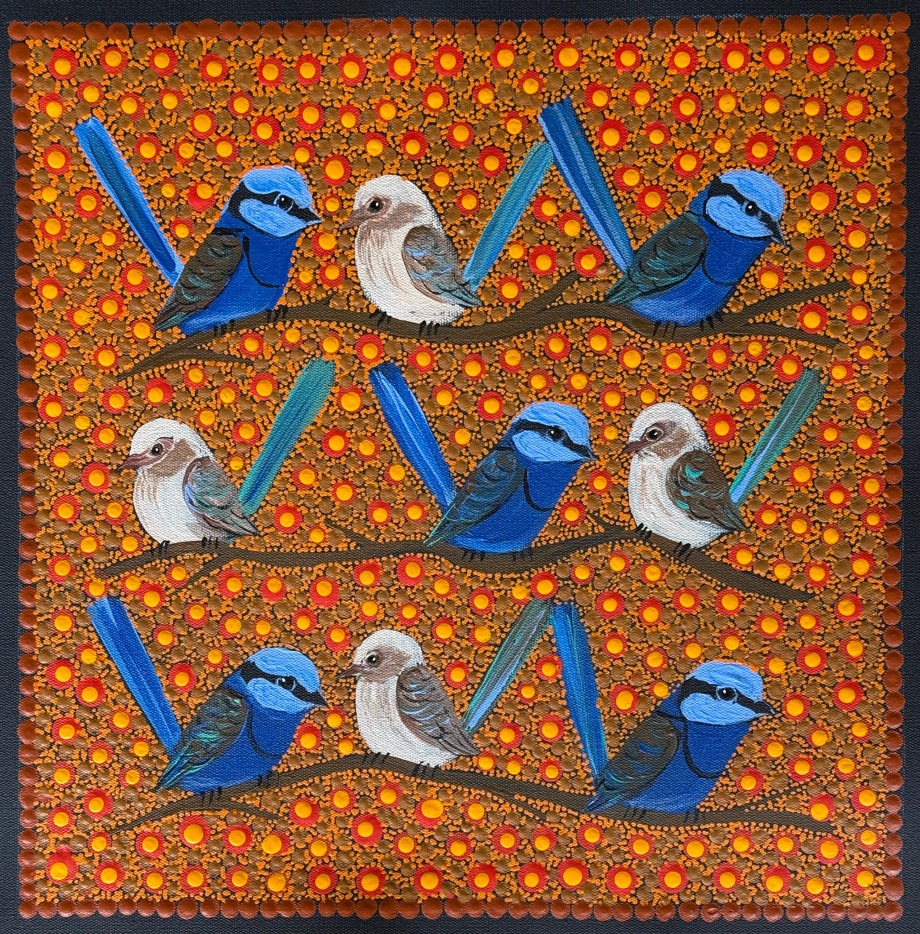 Kathleen Buzzacott - Fairy Wrens .41-2