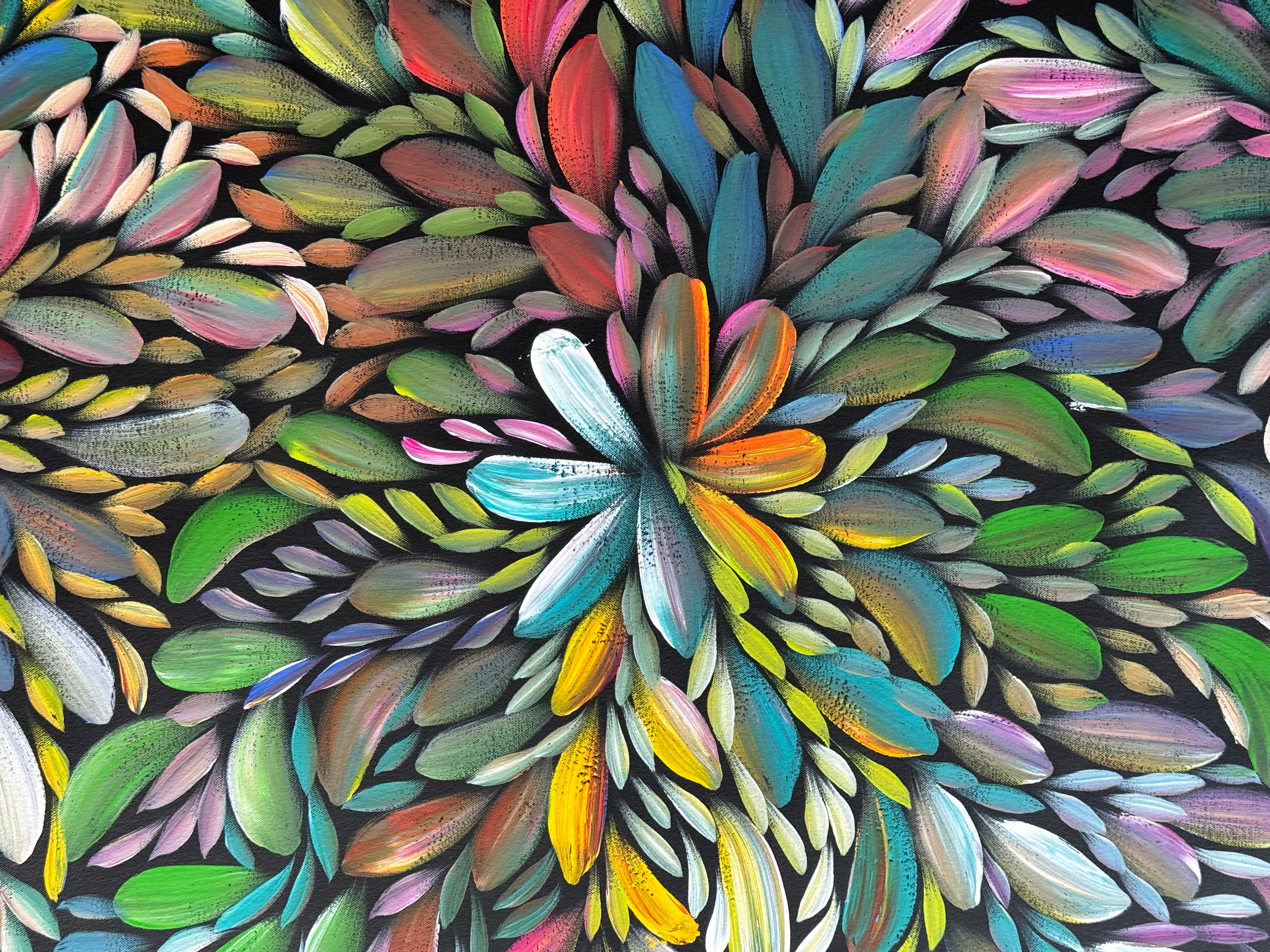 Louise Numina Napananka - Bush Medicine Leaves .16-4