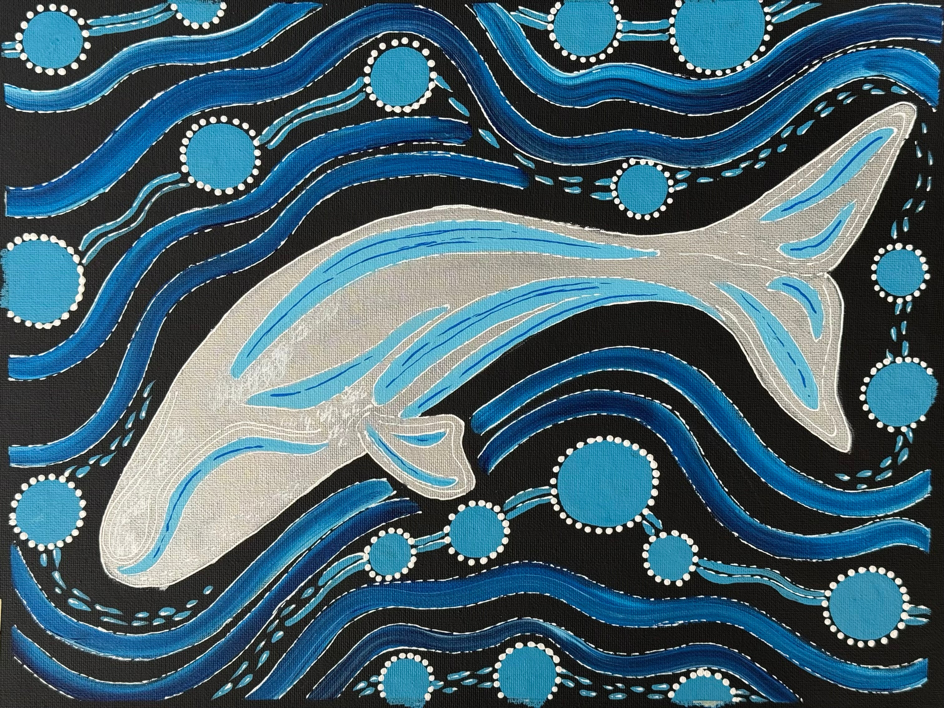 Deidre Burgoyne Rosier - Whale Dreaming .52-6