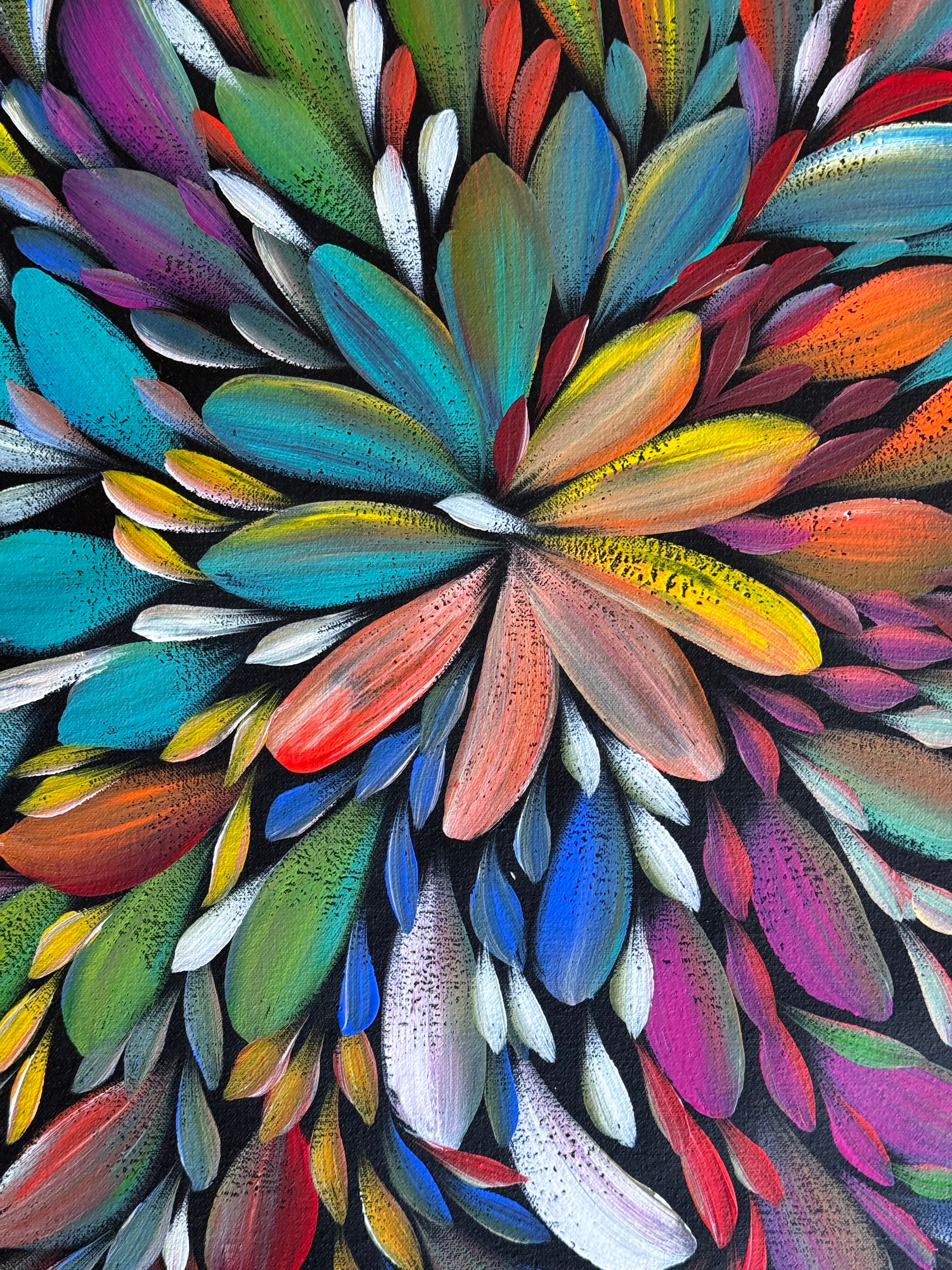 Louise Numina Napananka - Bush Medicine Leaves  .16-42