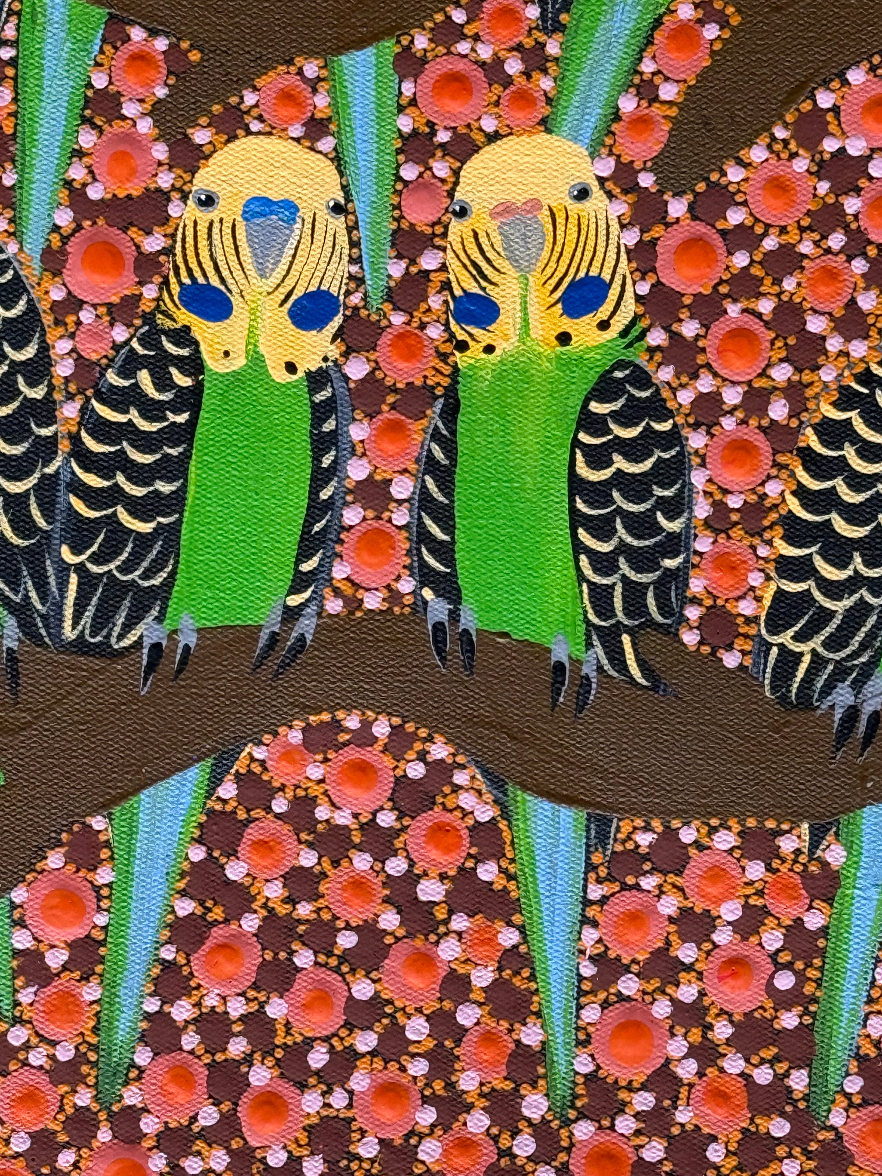 Kathleen Buzzacott - Budgies .41-1