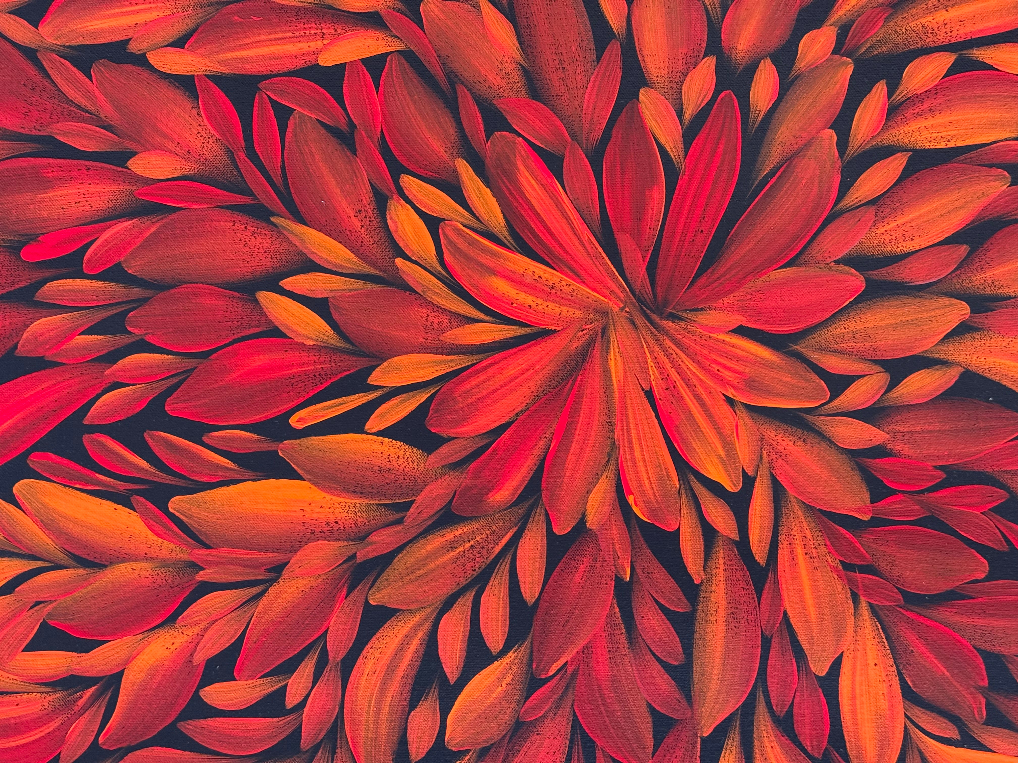 Louise Numina Napananka - Bush Medicine Leaves .75-9