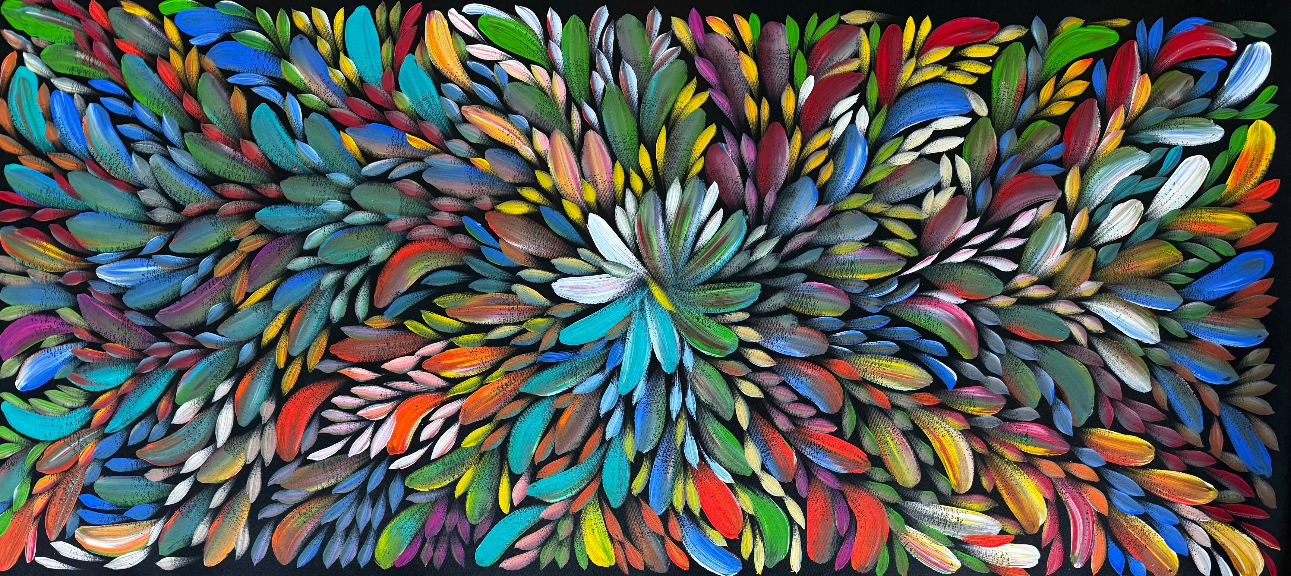 Louise Numina Napananka - Bush Medicine Leaves .42-1