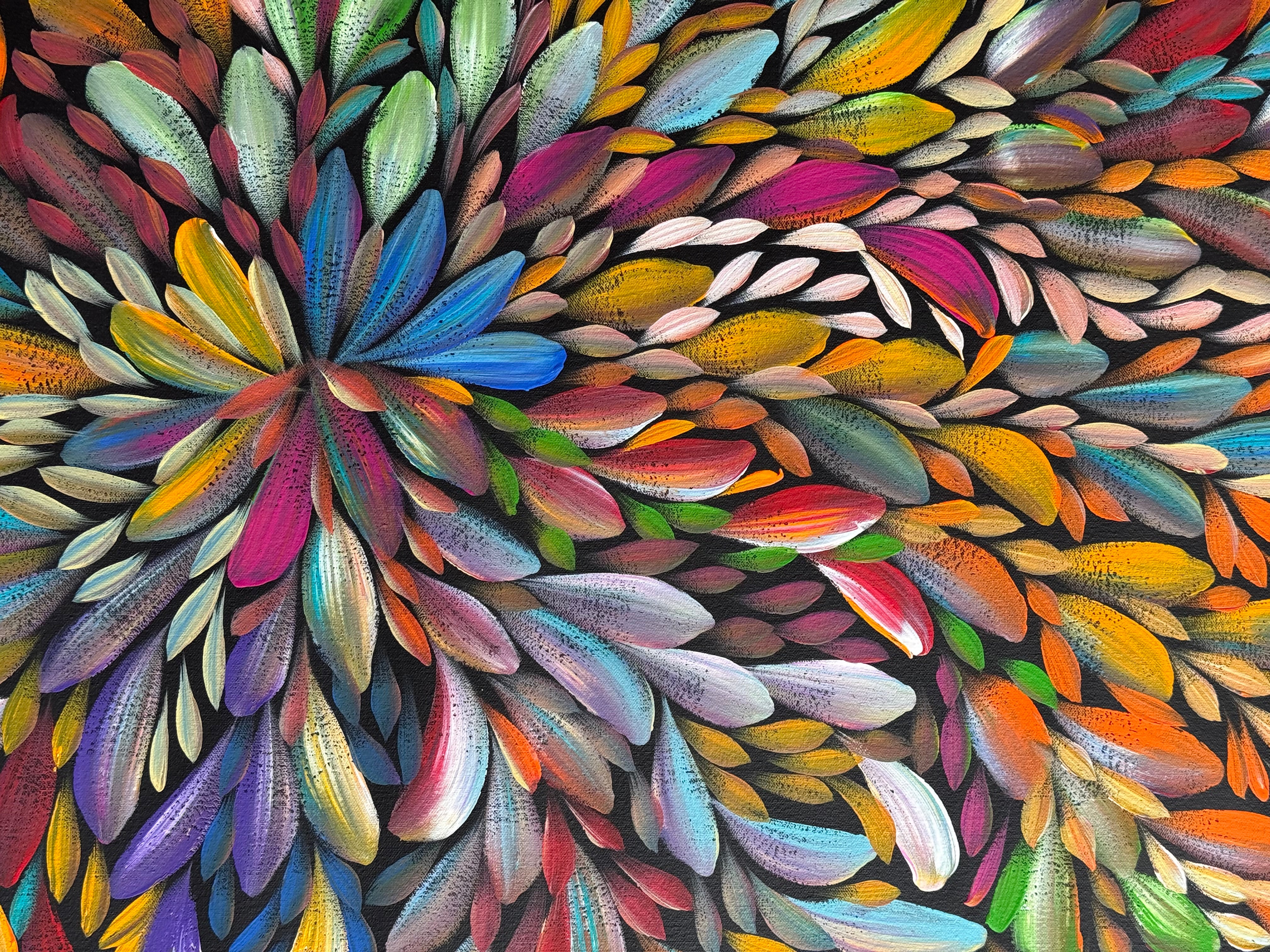 Louise Numina Napananka - Bush Medicine Leaves .65-4