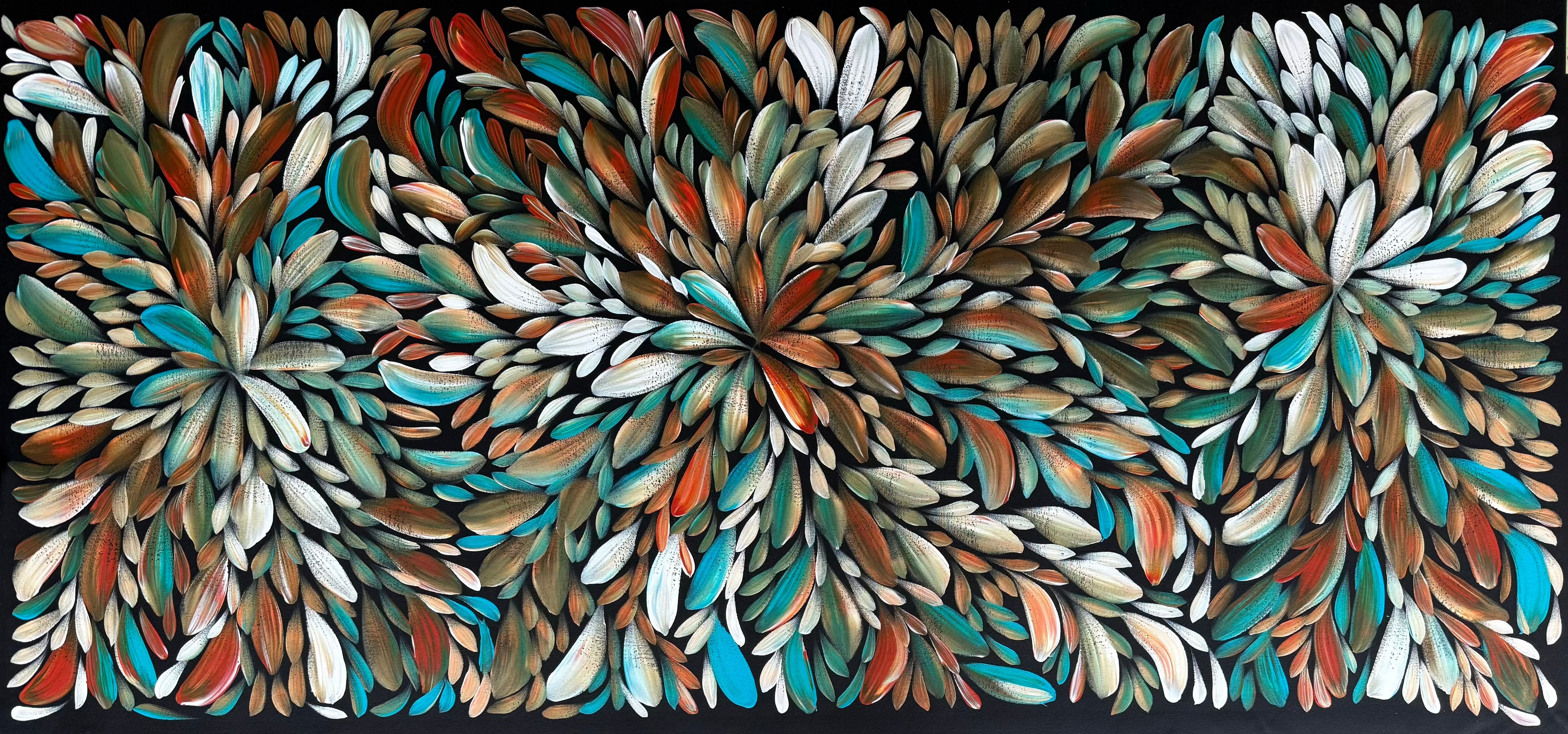 Louise Numina Napananka - Bush Medicine Leaves .57-42