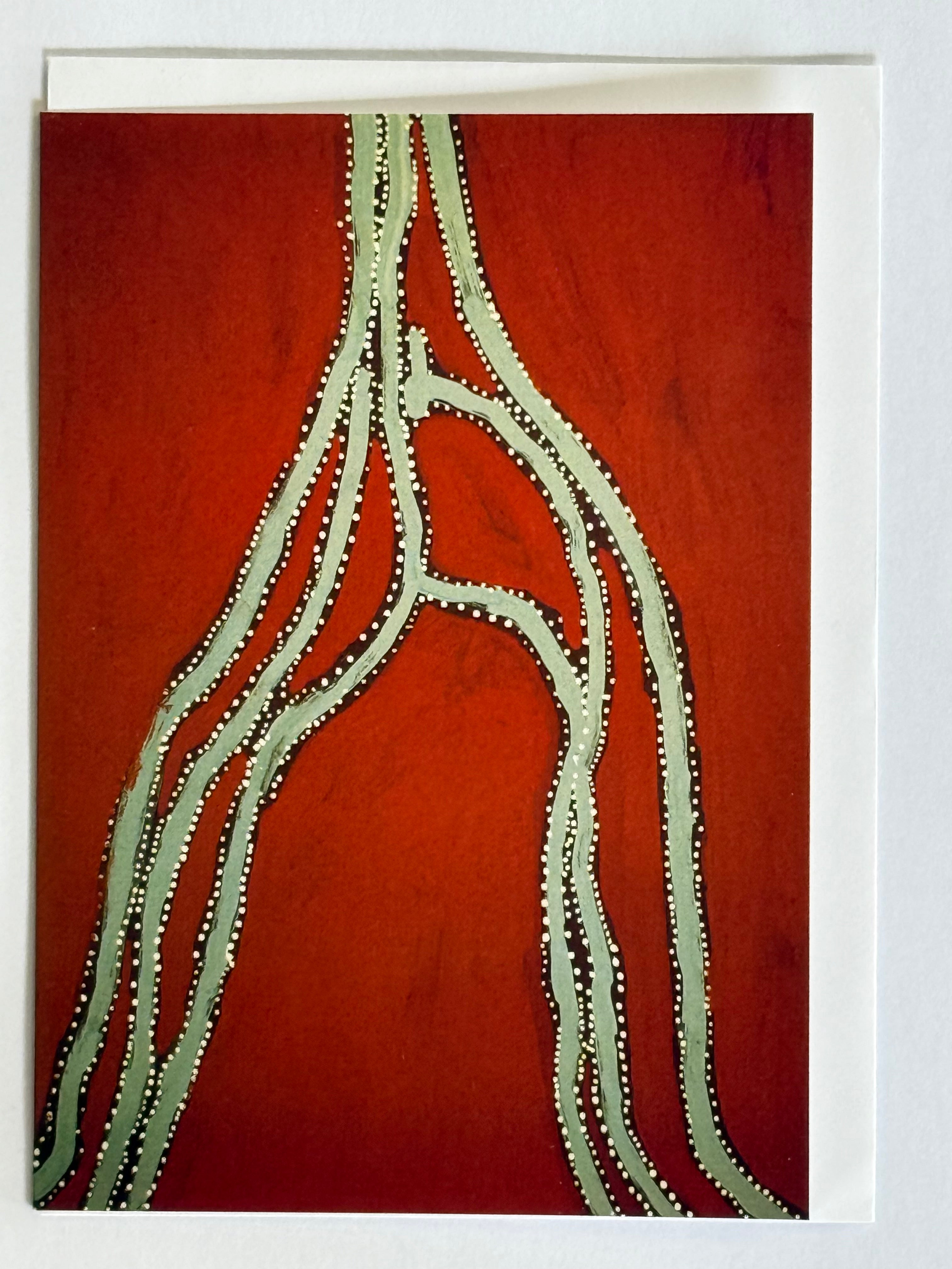 Greeting Card - Peter Newry  - Warmun Art Centre
