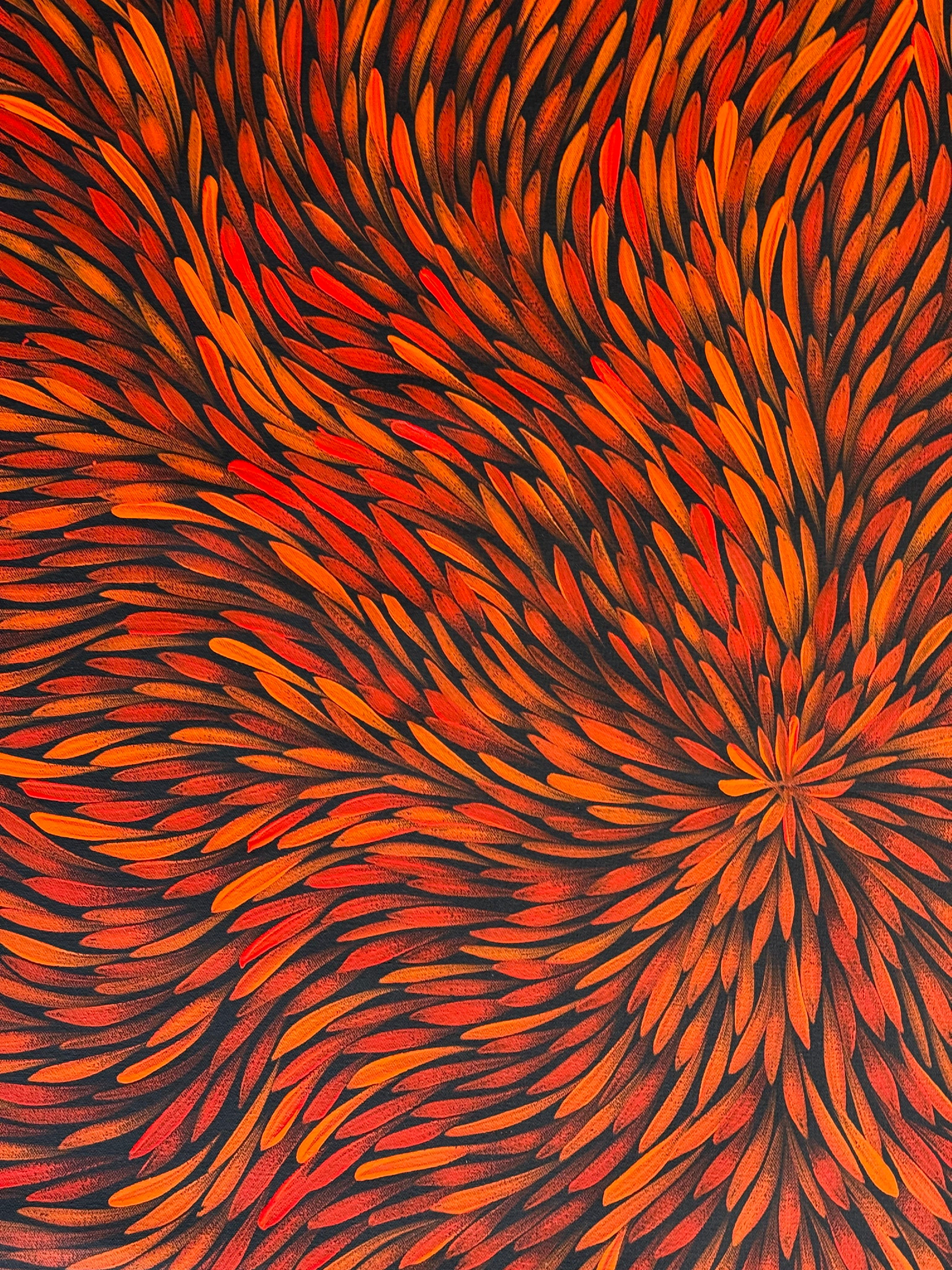 Sharon Numina - Bush Medicine Leaves - 97x95cm .02-3