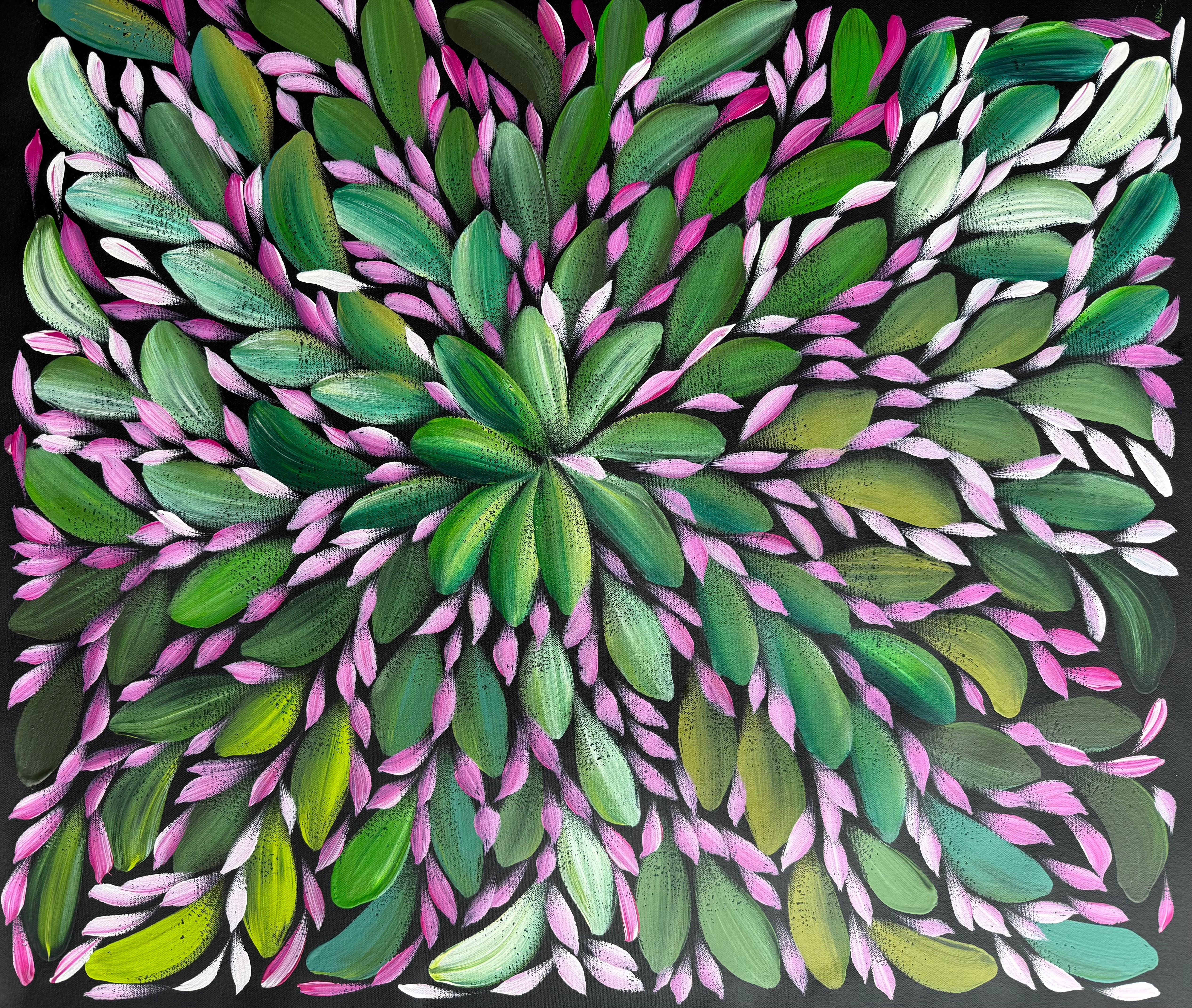 Louise Numina Napananka - Bush Medicine Leaves  .43-10