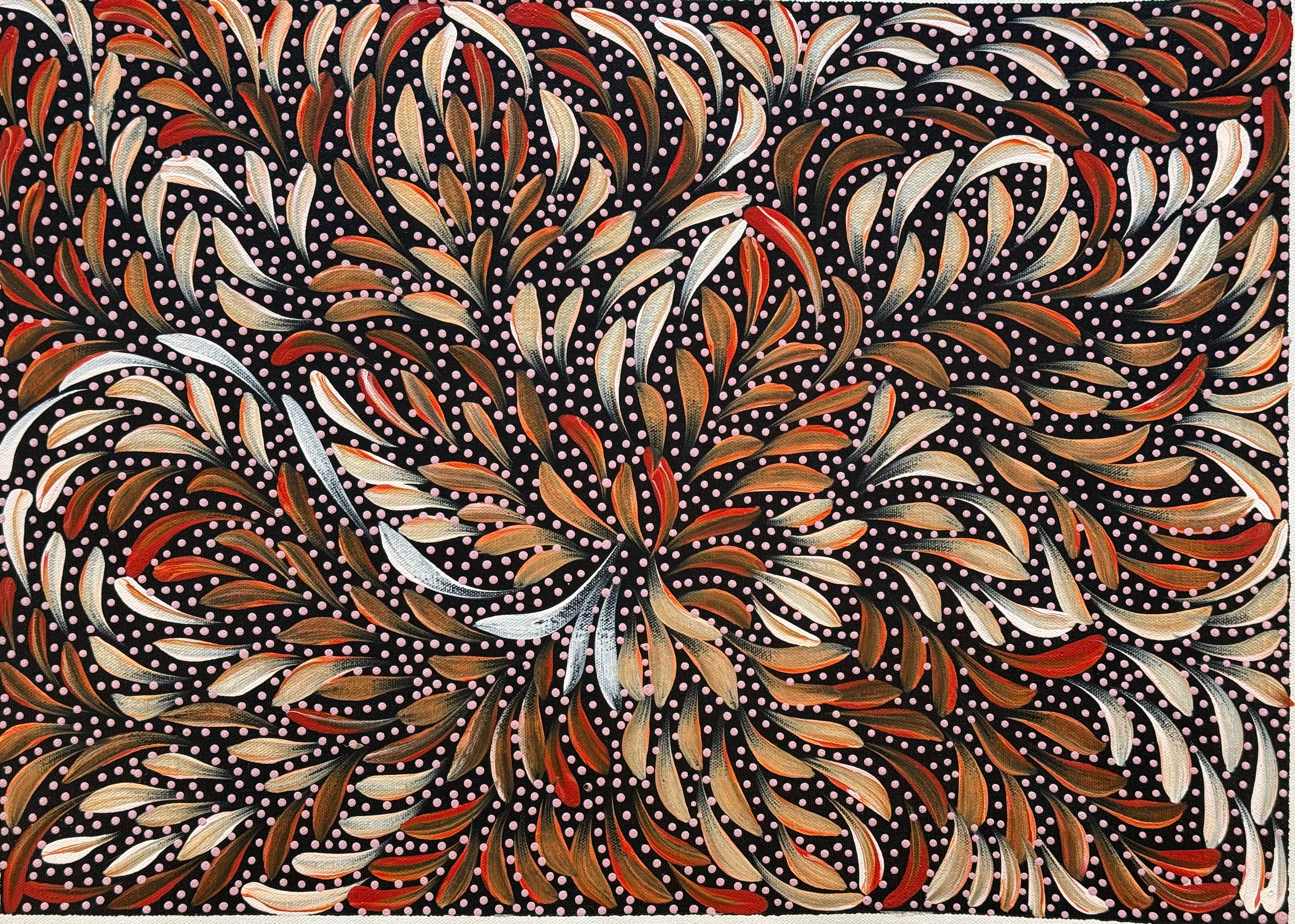 Caroline Numina - Bush Medicine Leaves with Seeds .04-19