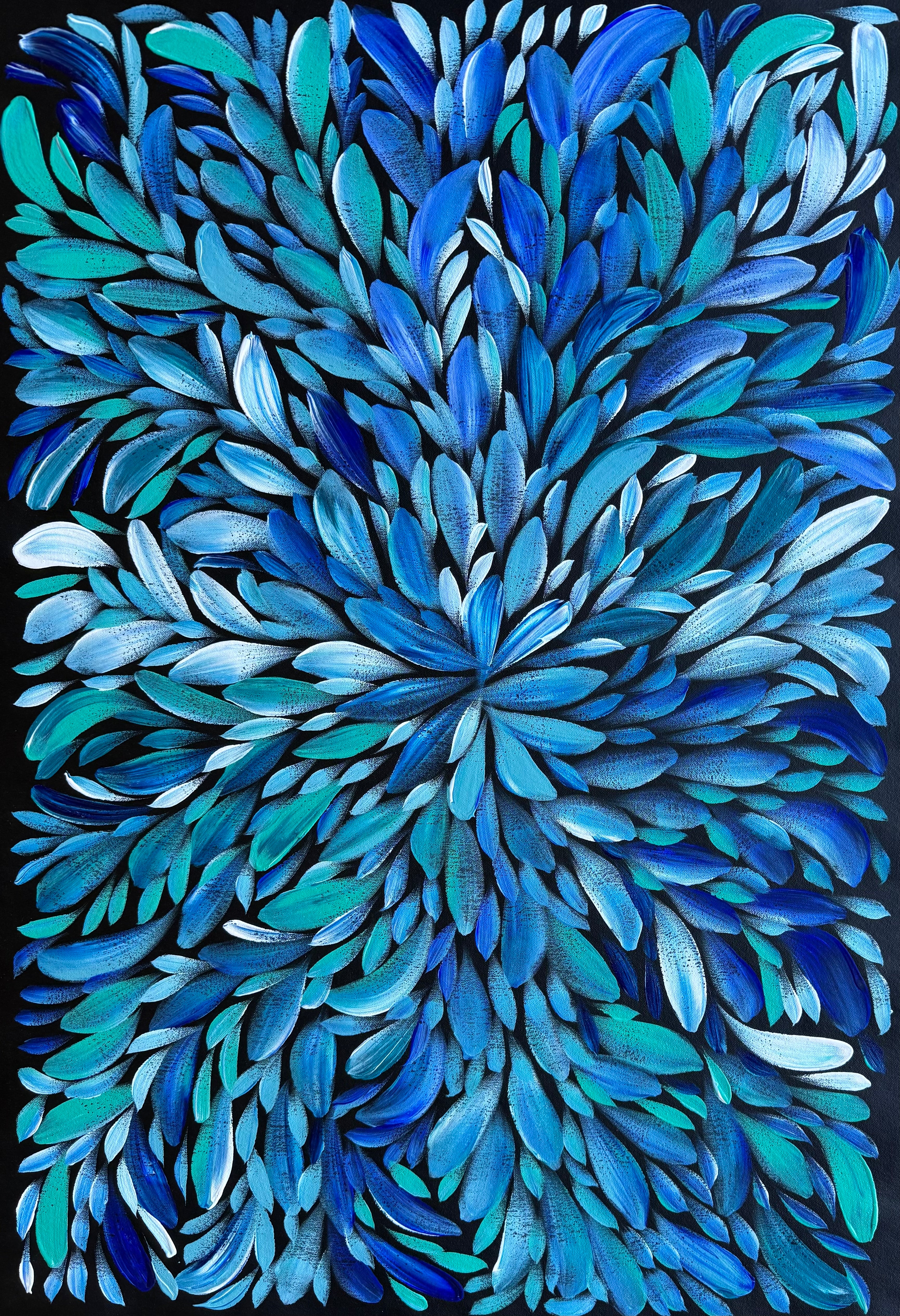 Louise Numina Napananka - Bush Medicine Leaves .23-19