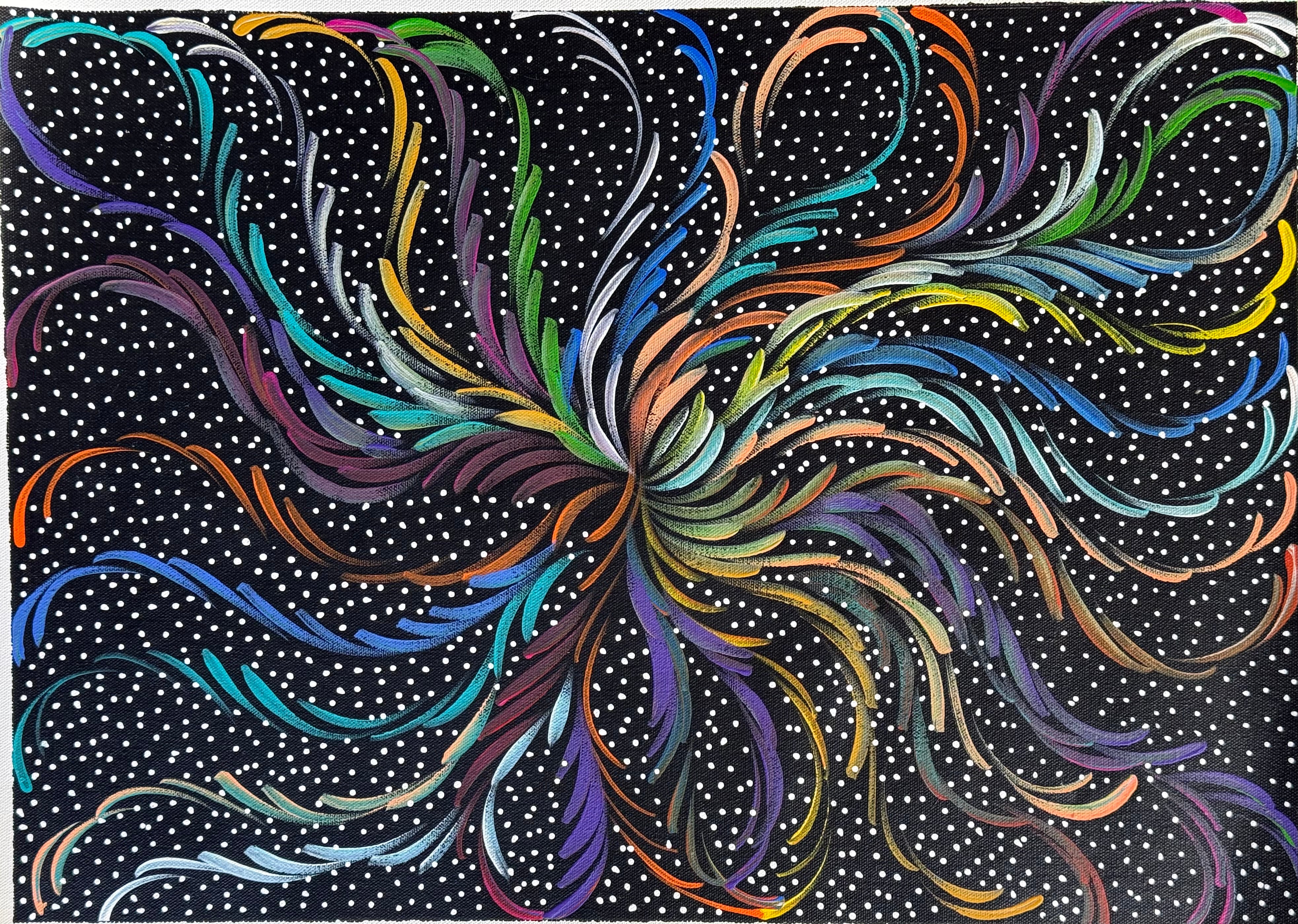 Selina Numina Kamprina - Bush Medicine Leaves with Seeds .05-6