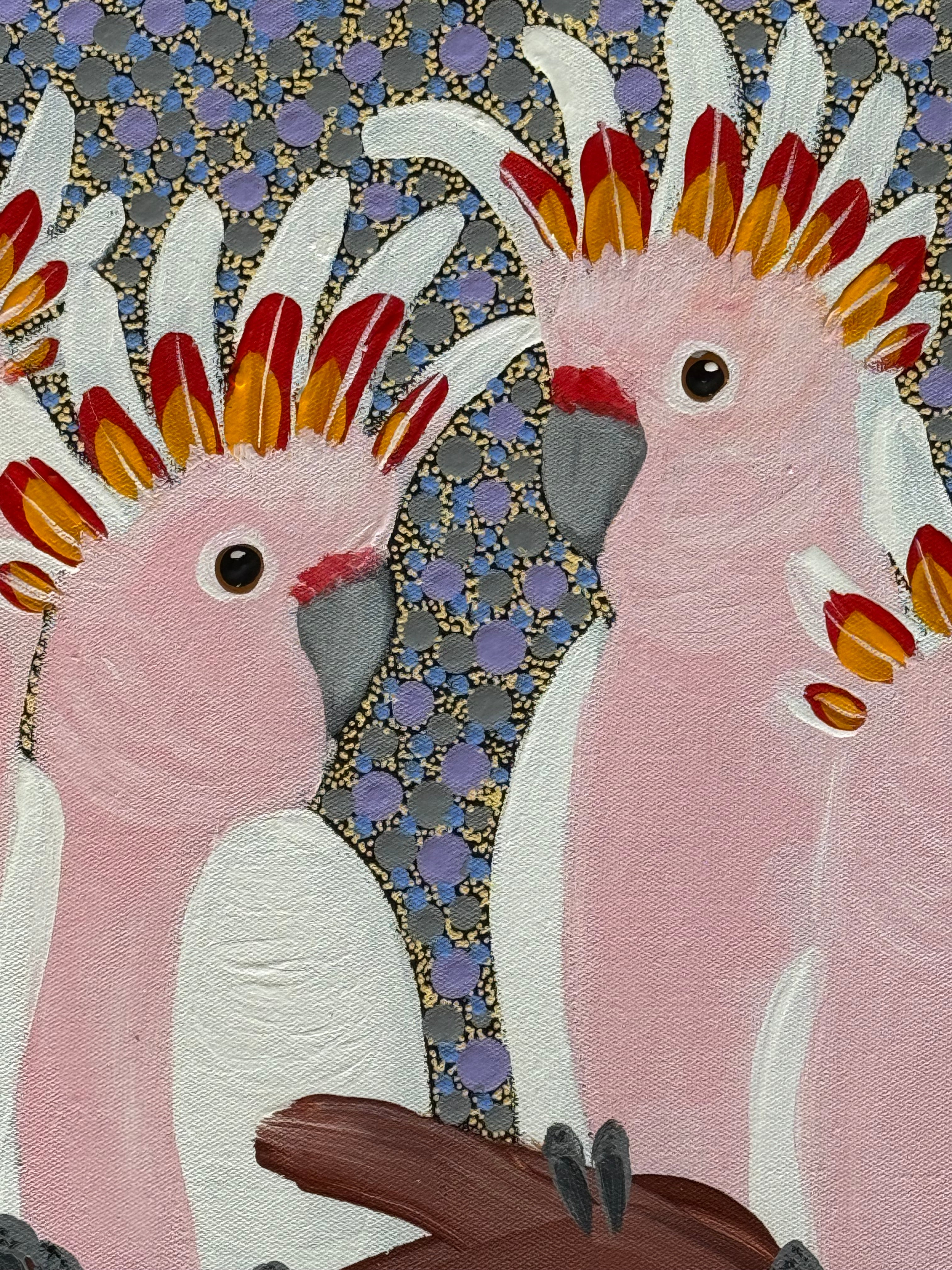Kathleen Buzzacott - Major Mitchell's Cockatoos  .17-15