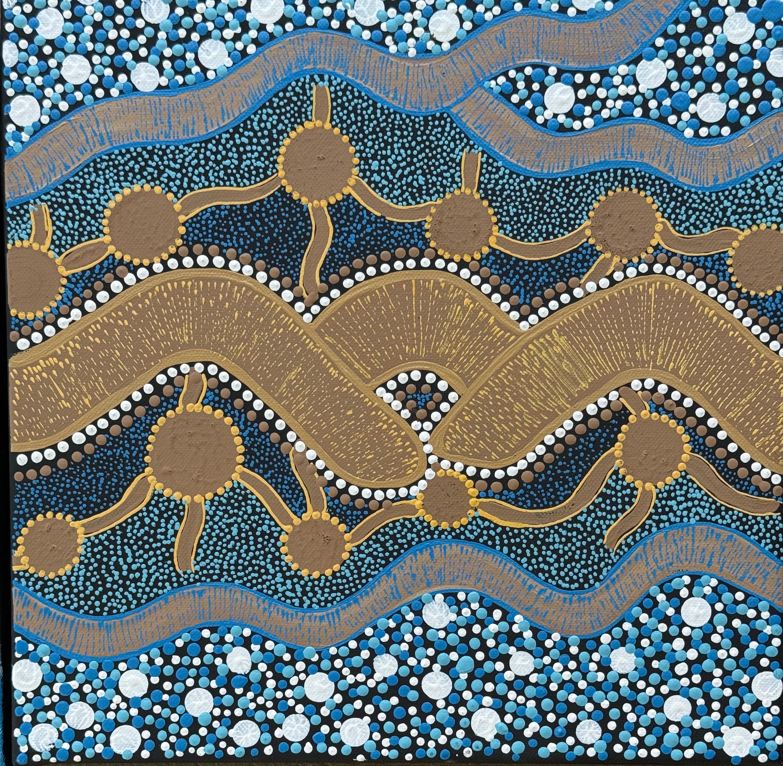 Deidre Burgoyne Rosier - My Travels to Land and Sea .89-17 *pre-stretched*