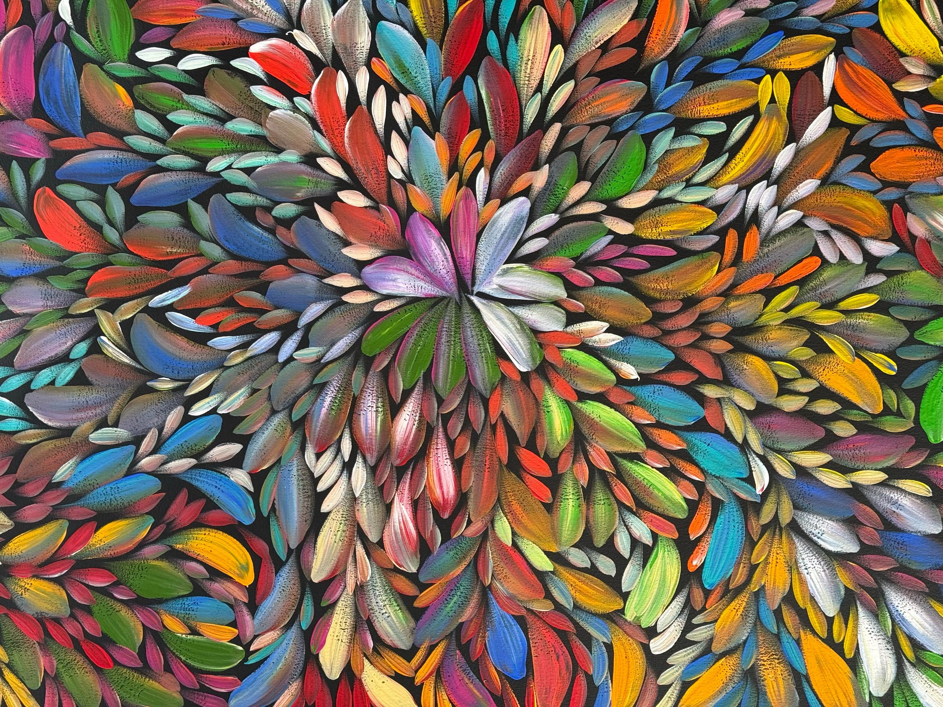 Louise Numina Napananka - Bush Medicine Leaves .65-15