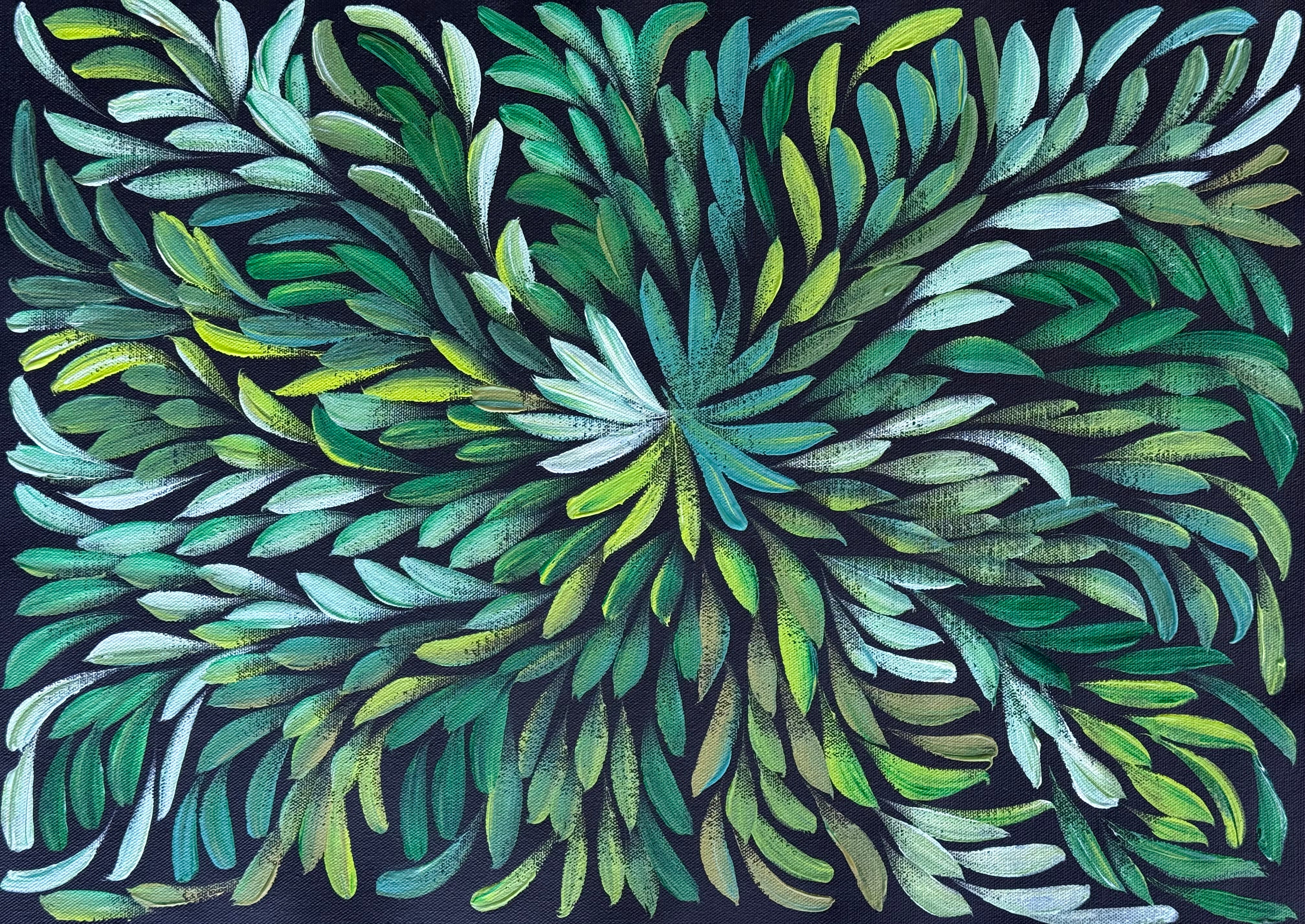 Louise Numina Napananka - Bush Medicine Leaves .24-5