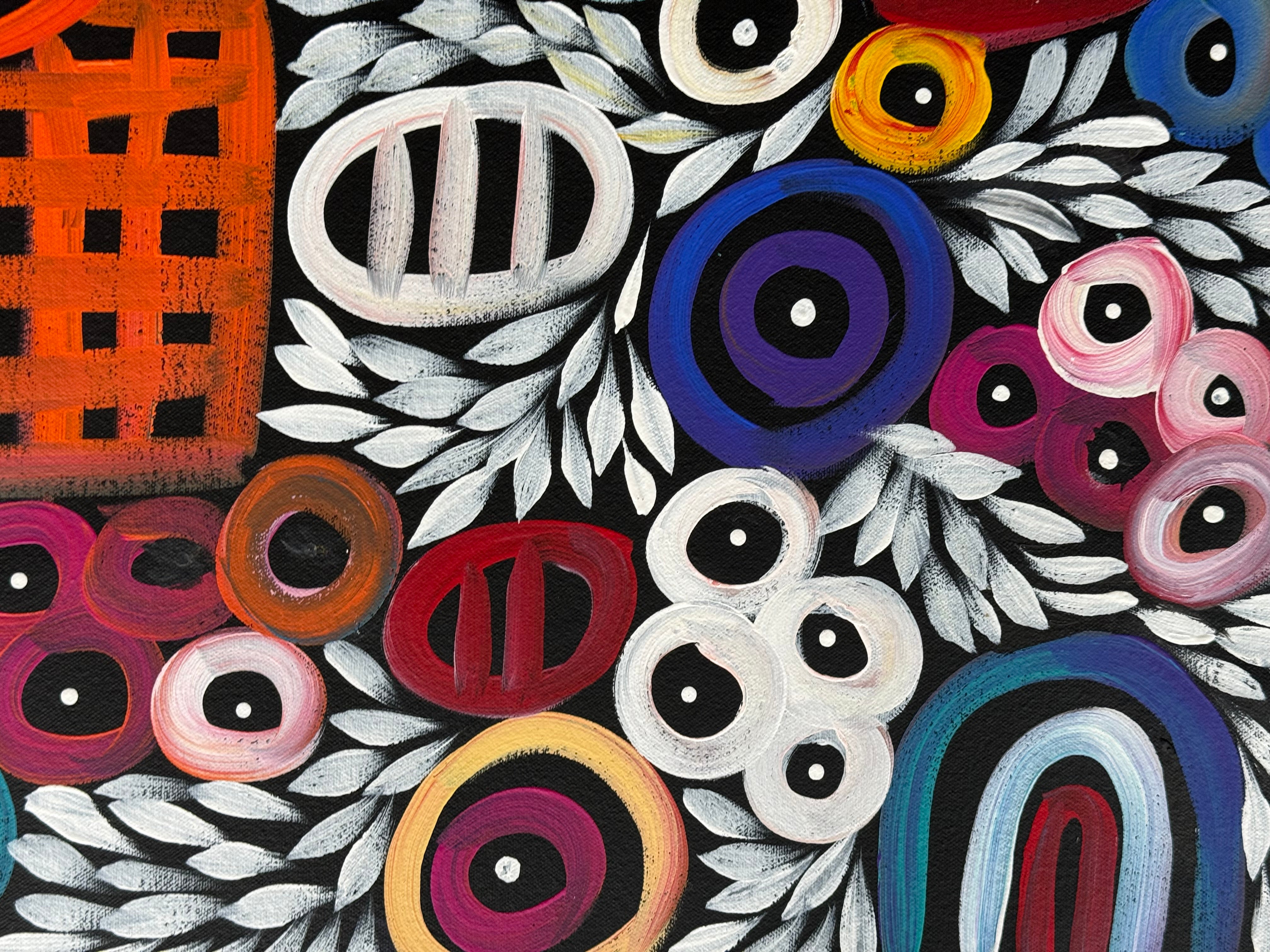 Louise Numina Napananka - Bush Medicine, Body Paint .25-2