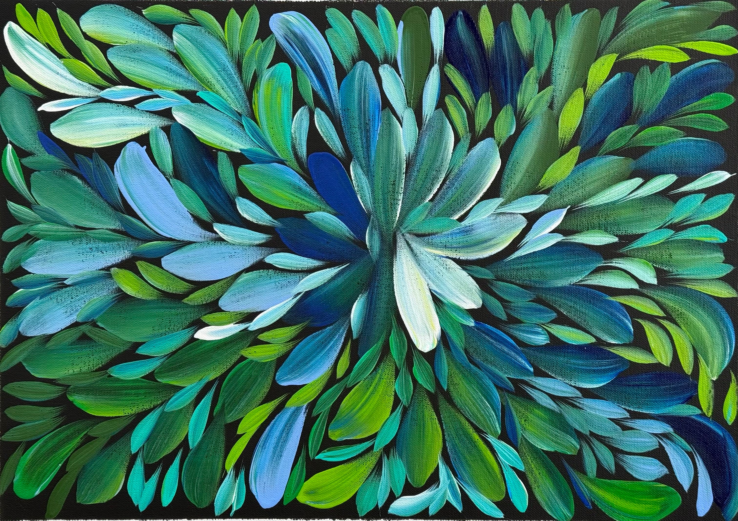 Louise Numina Napananka - Bush Medicine Leaves .24-48