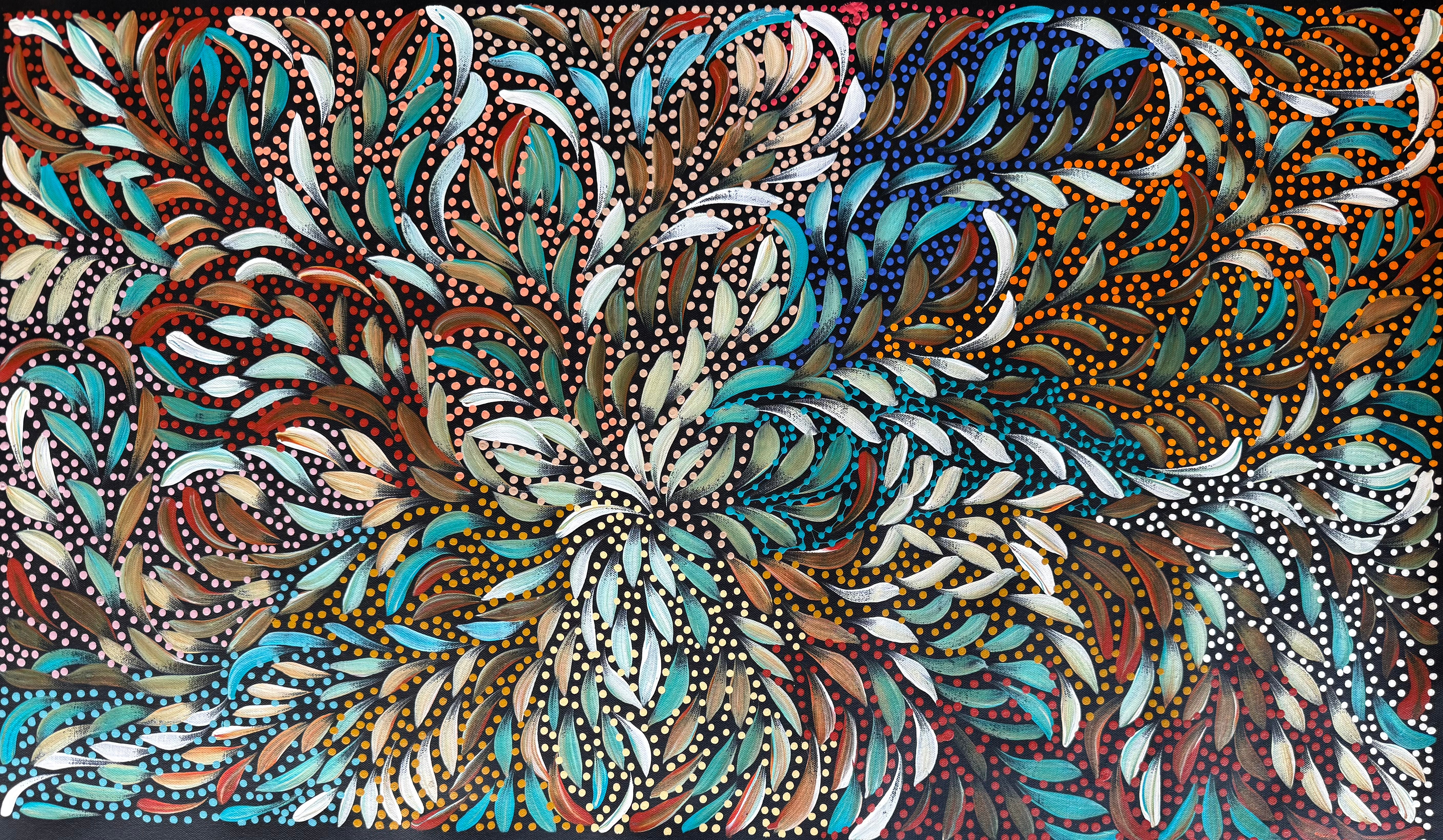 Caroline Numina - Seeded Leaves .91-17