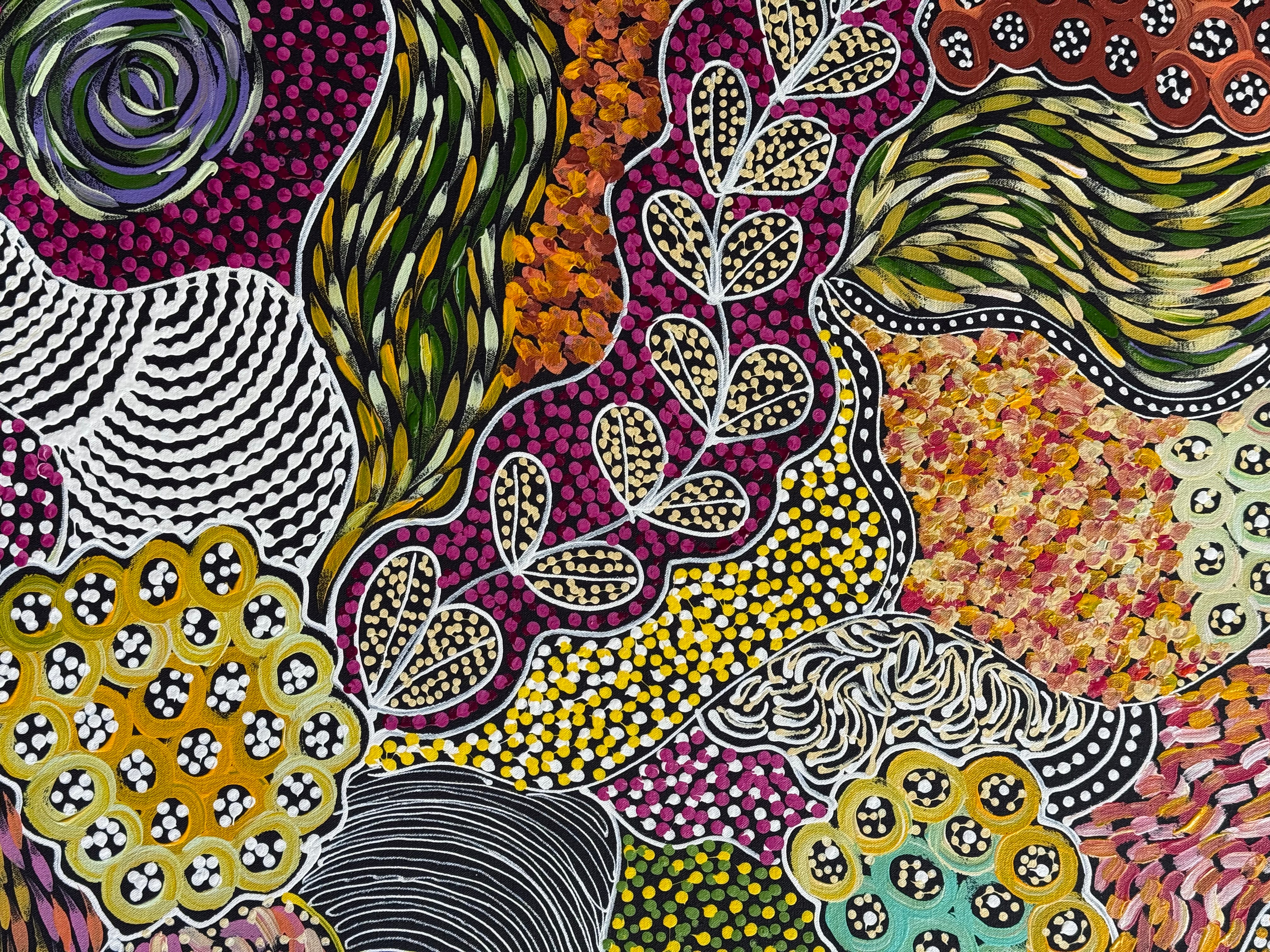 Janet Golder Kngwarreye - My Country .002