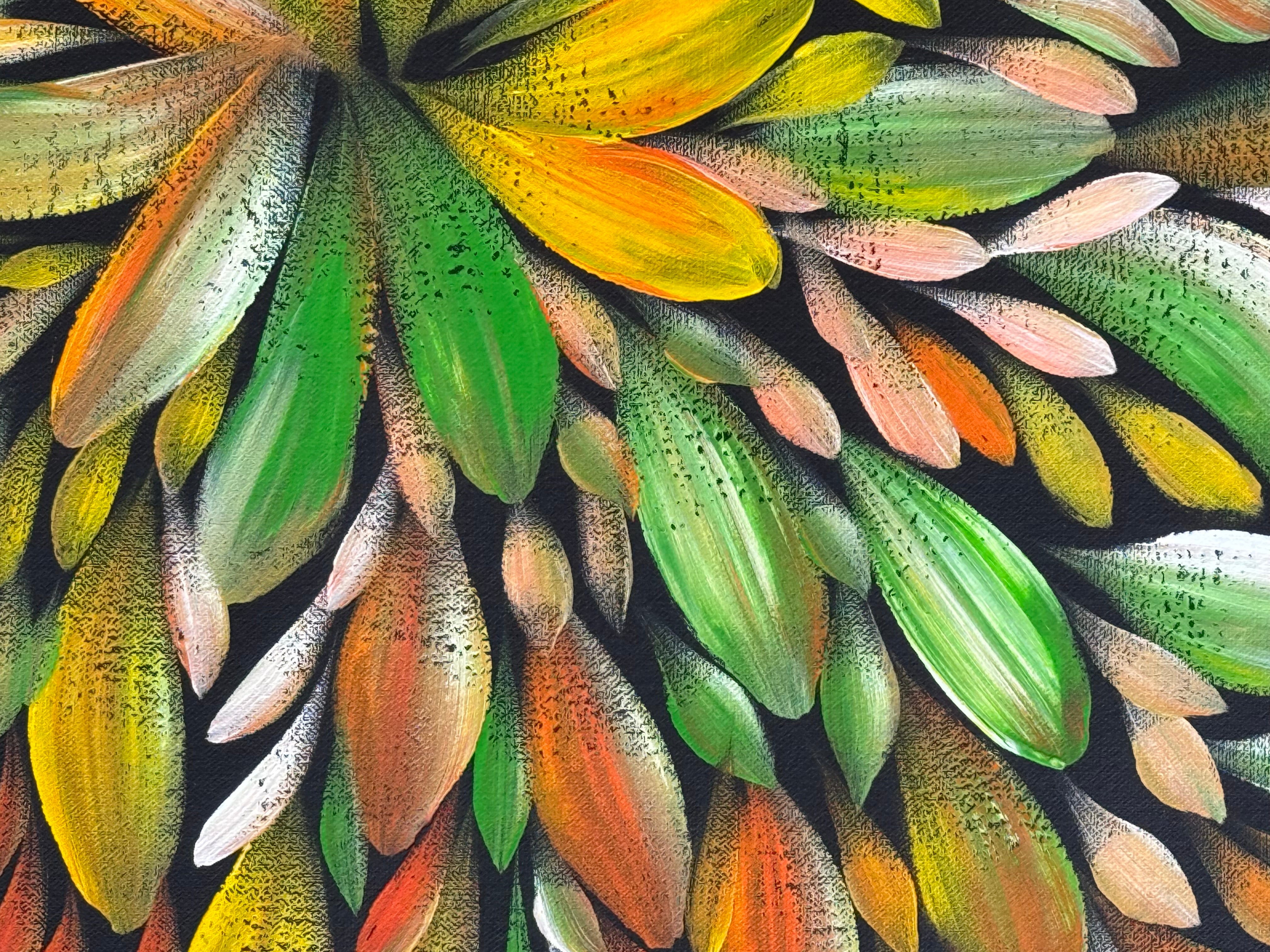 Louise Numina Napananka - Bush Medicine Leaves .57-54