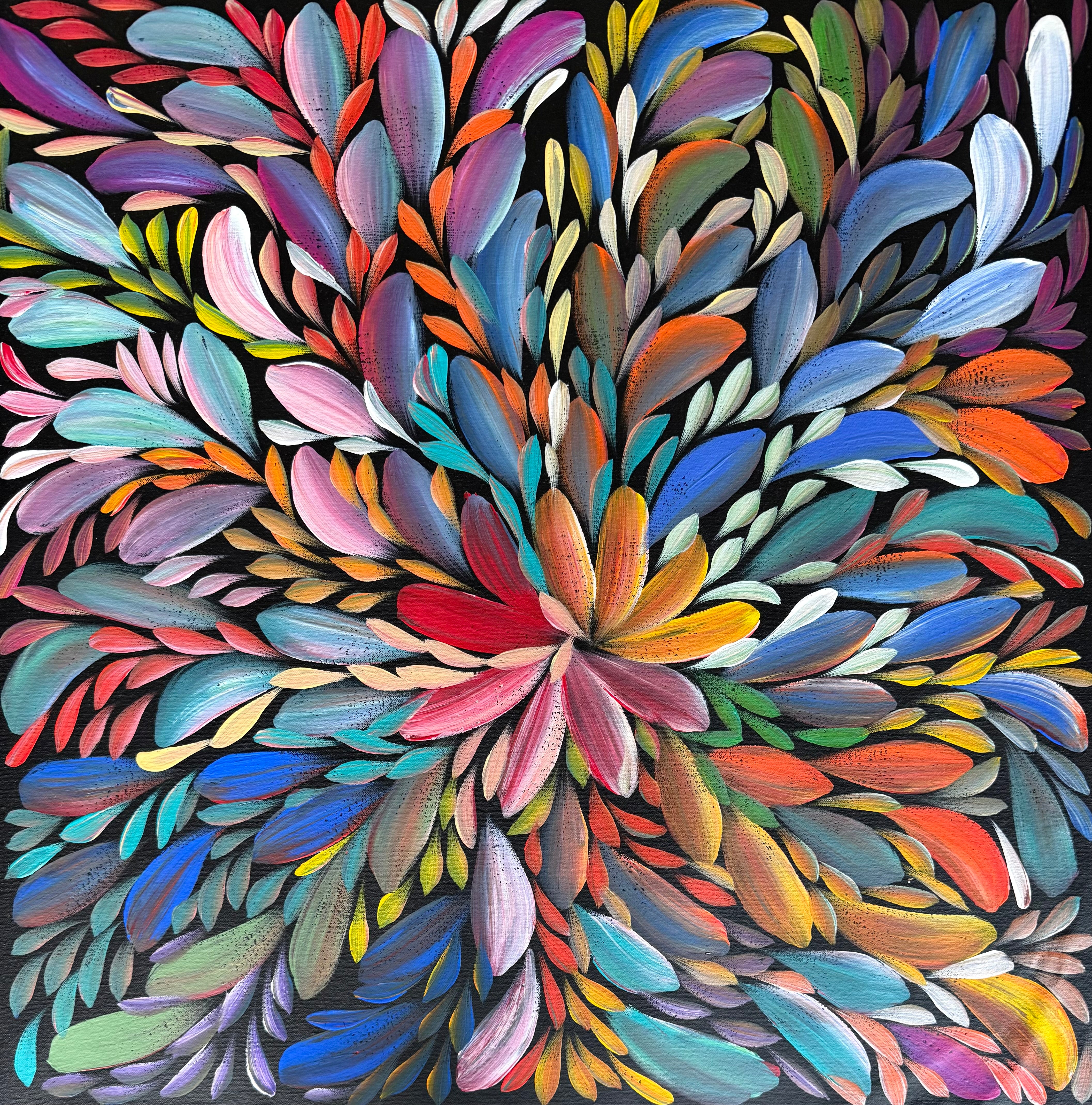 Louise Numina Napananka - Bush Medicine Leaves .16-56