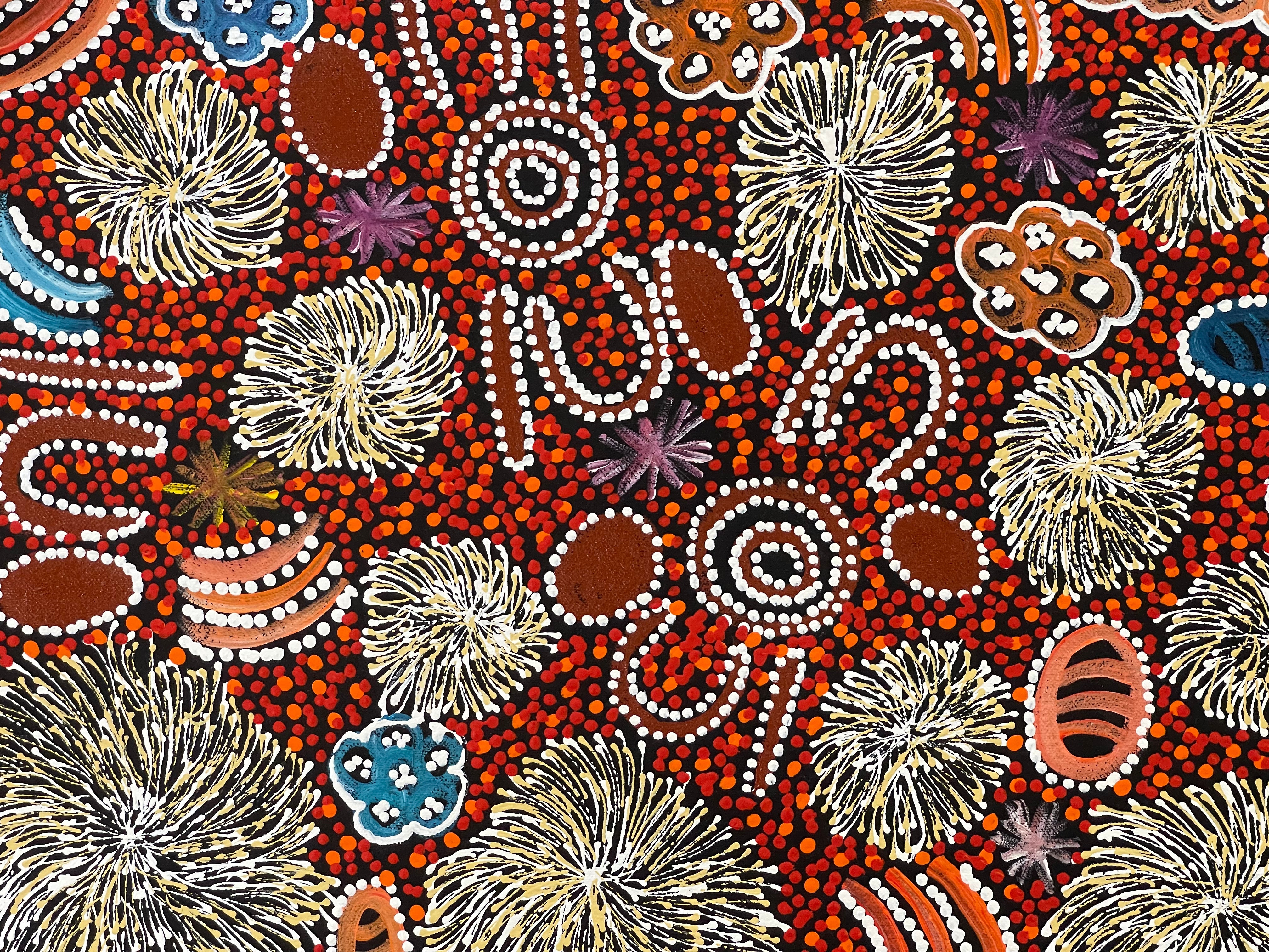 Lanita Numina - Women Collecting Bush Tucker - 35x66cm .52-2