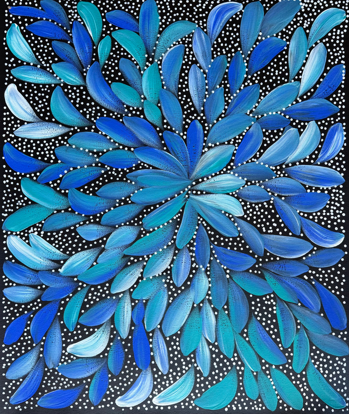 Louise Numina Napananka - Bush Medicine Leaves and Seeds .36-21
