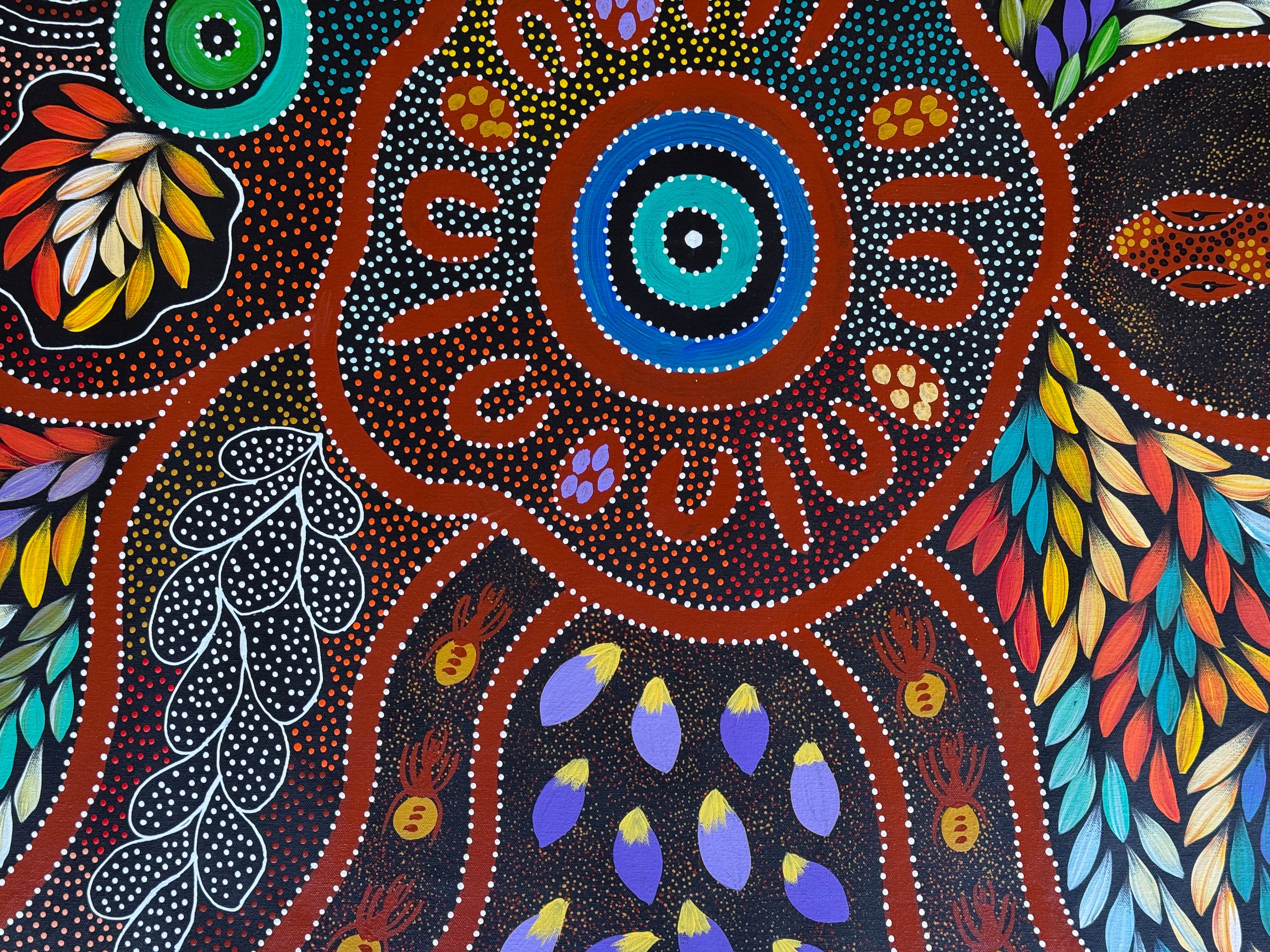 Jacinta Numina Waugh - Women Collecting Bush Tuckers .82