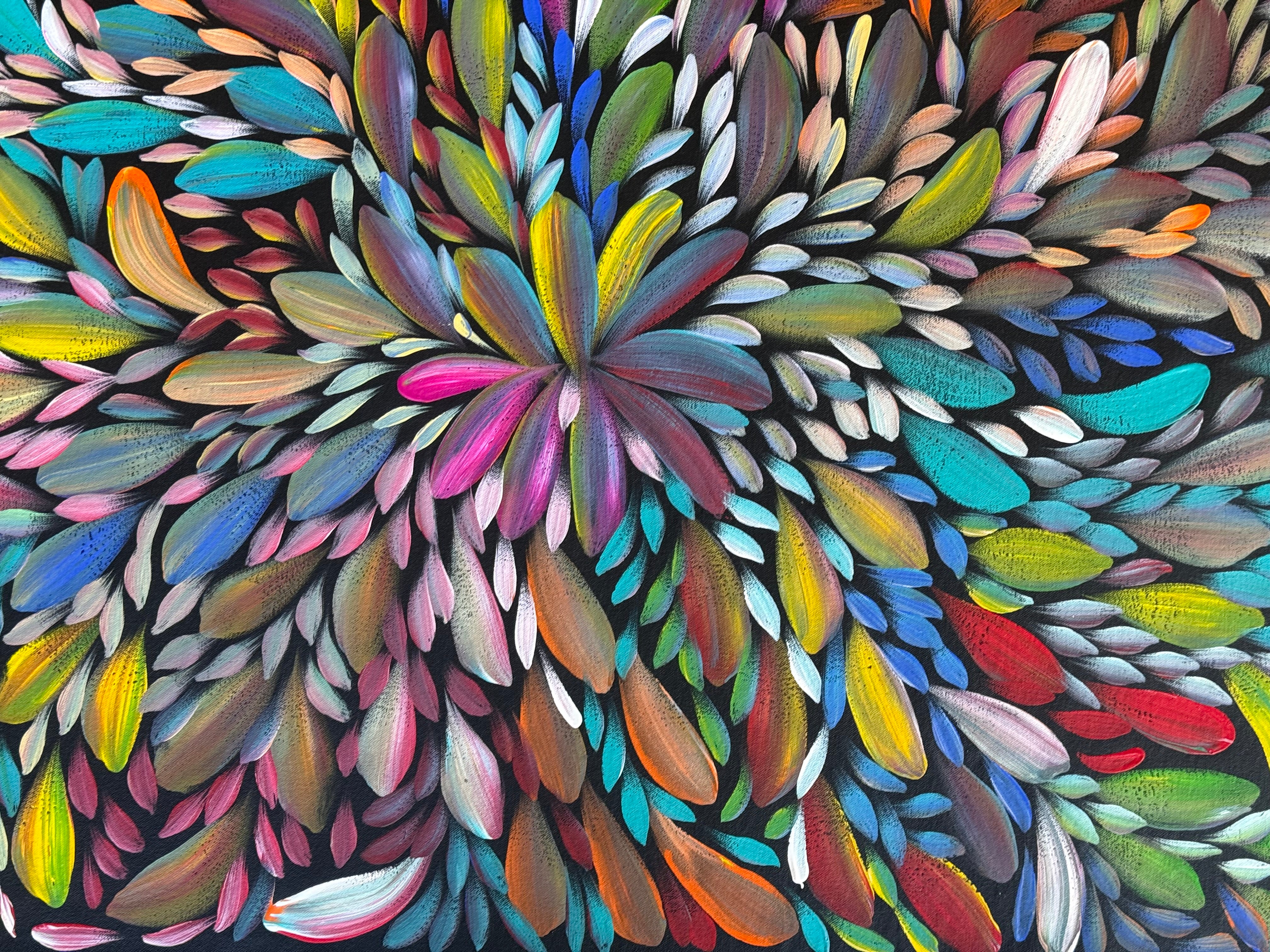 Louise Numina Napananka - Bush Medicine Leaves .09-2