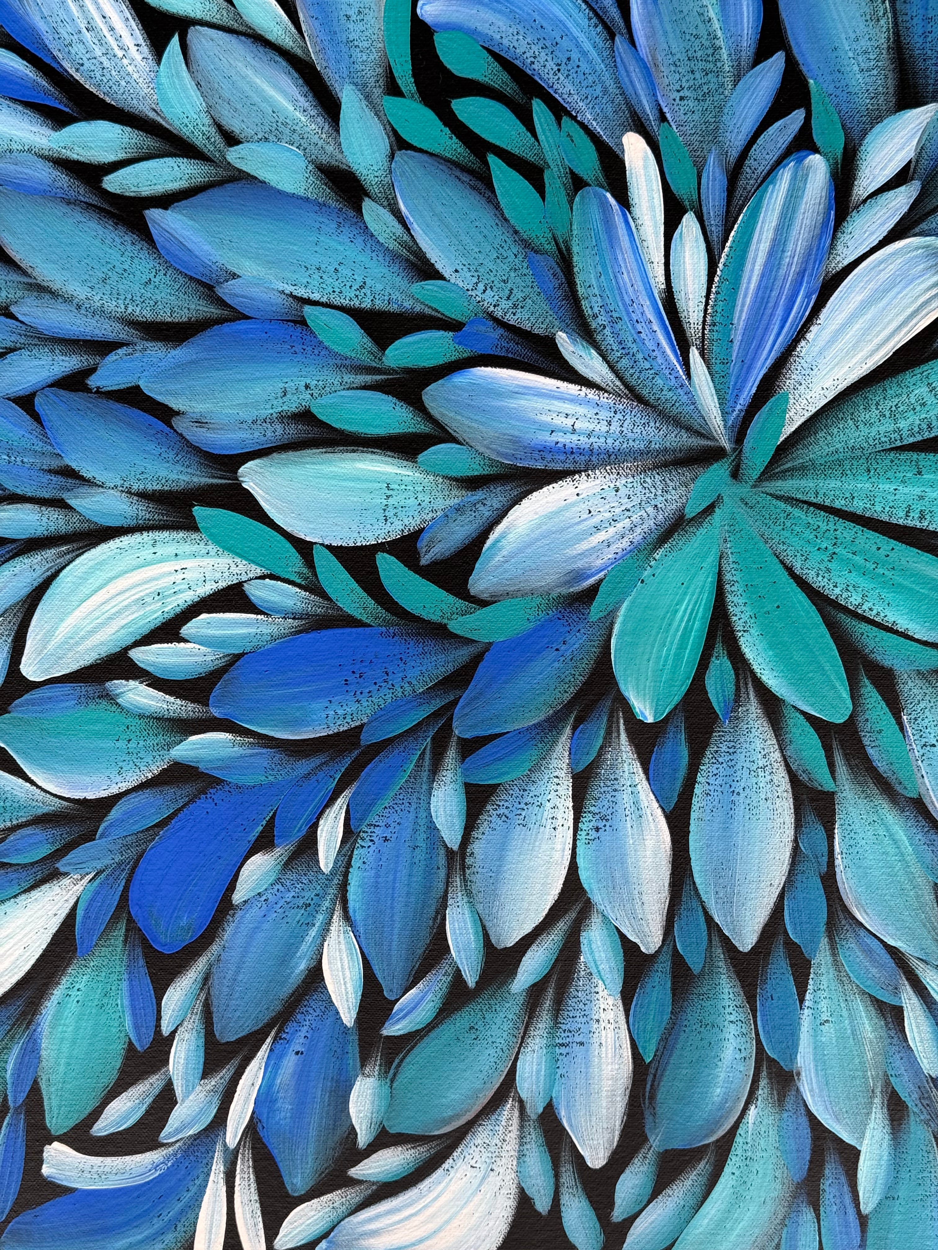 Louise Numina Napananka - Bush Medicine Leaves .75-5