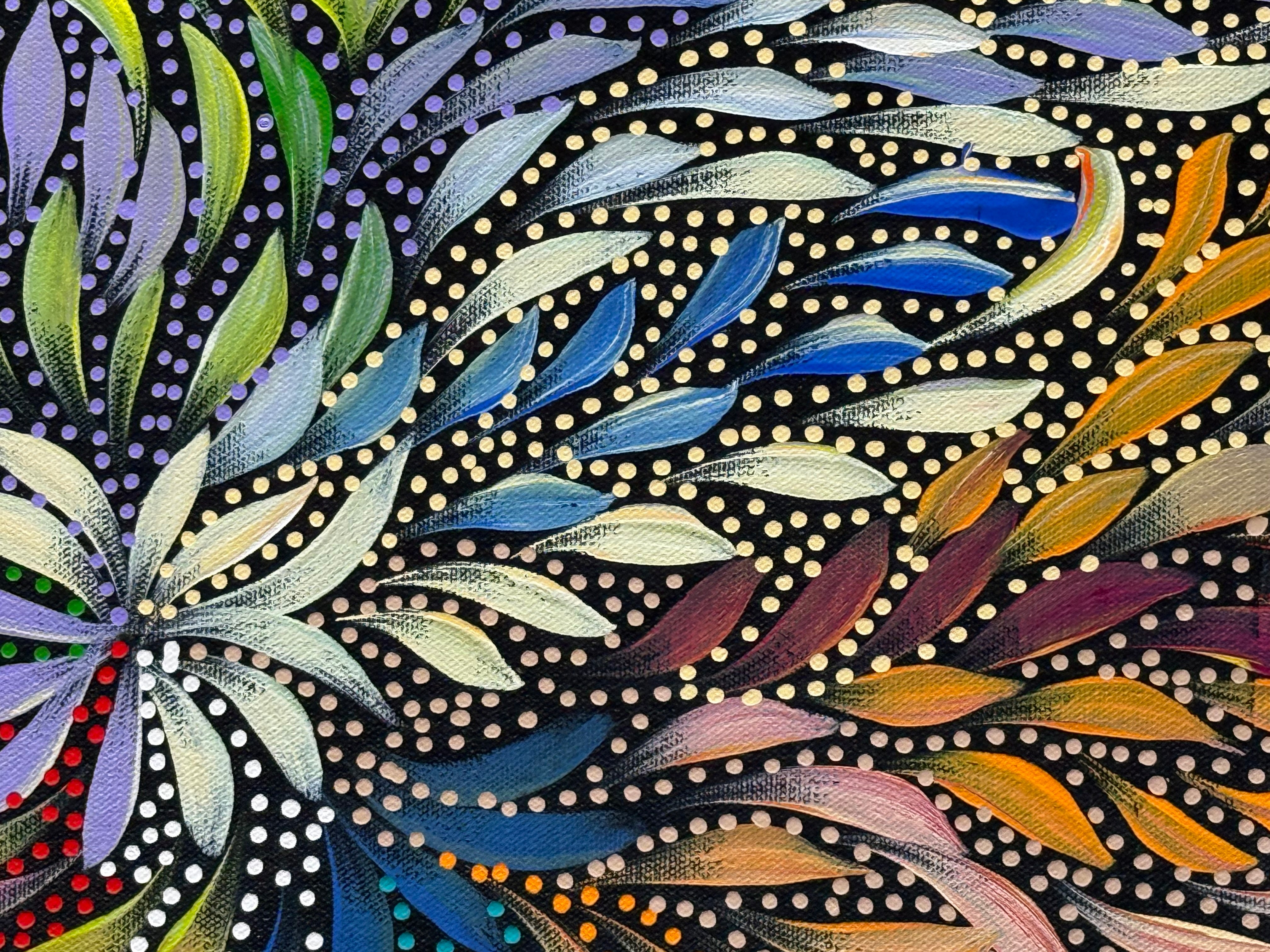 Caroline Numina - Seeded Bush Medicine Leaves .04-34