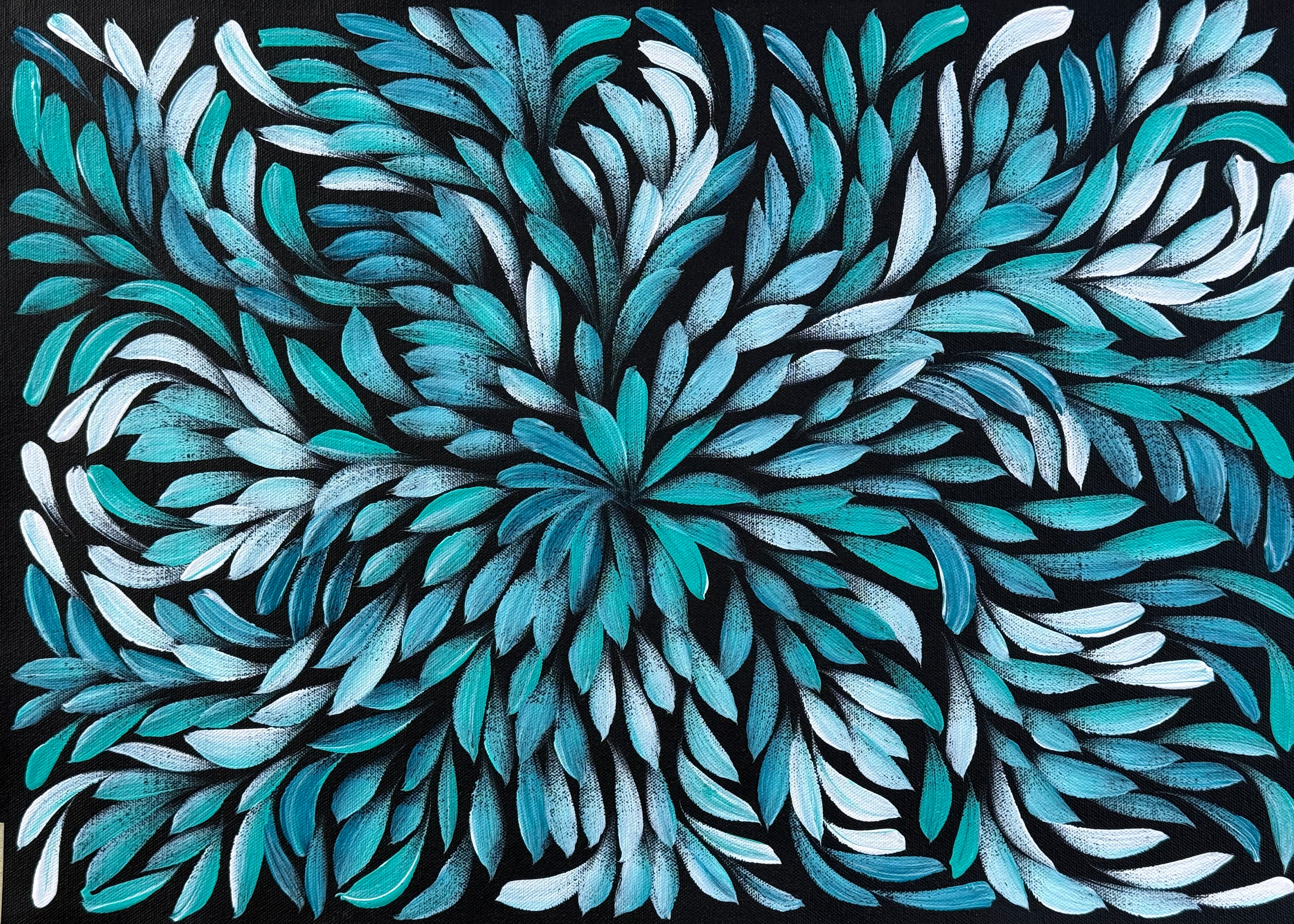 Louise Numina Napananka - Bush Medicine Leaves .26-6