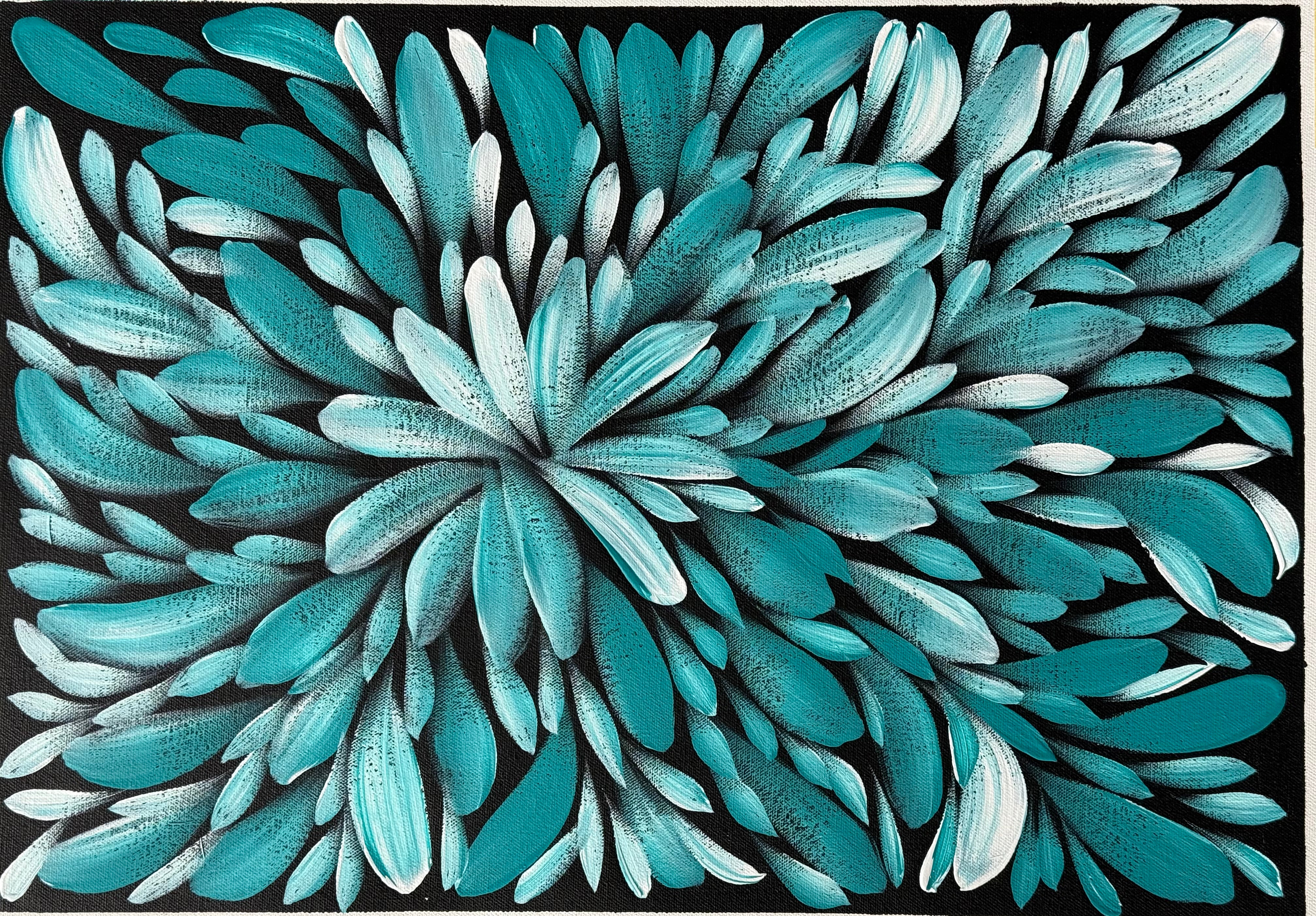 Louise Numina Napananka - Bush Medicine Leaves .57-32