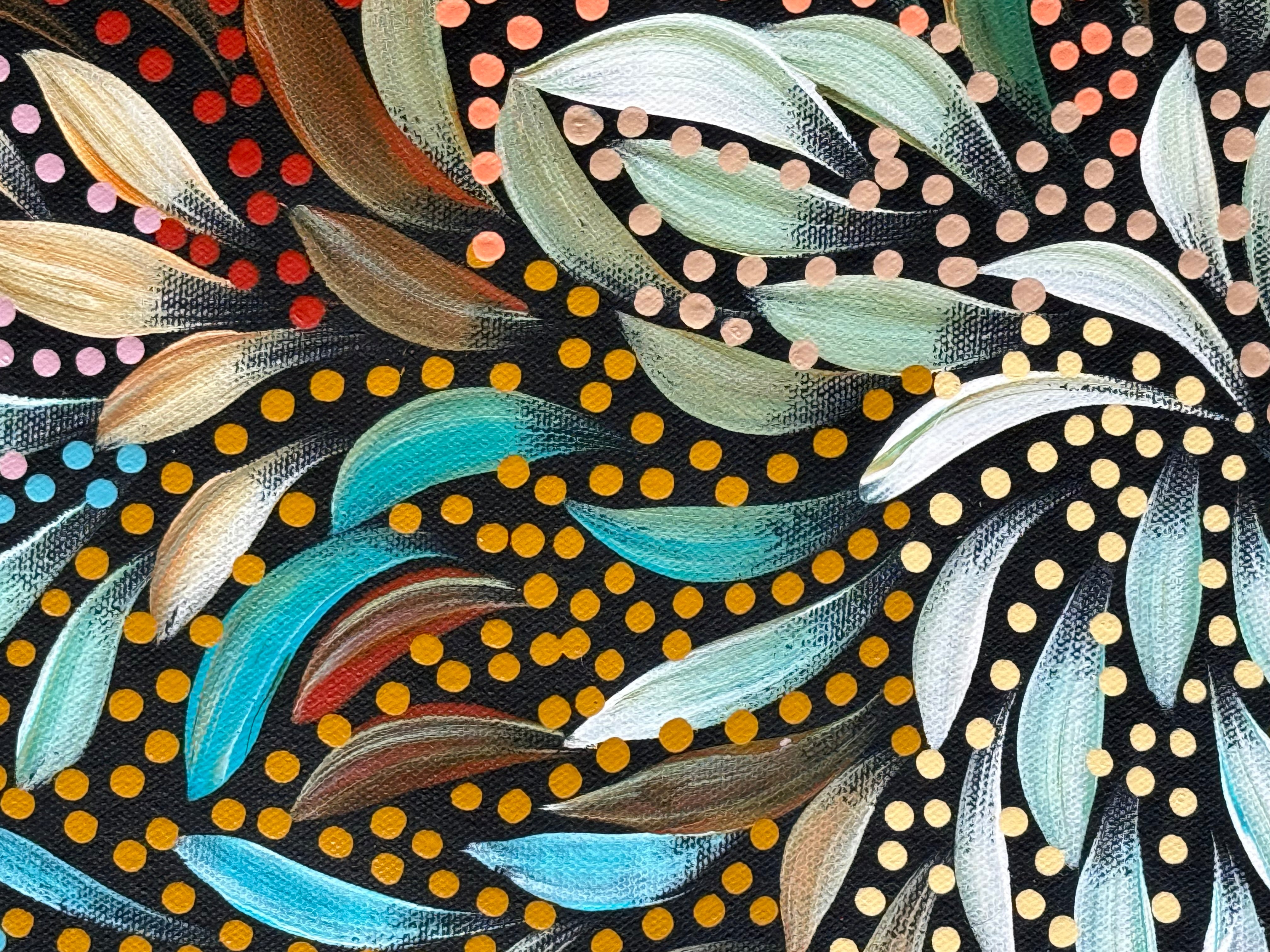 Caroline Numina - Seeded Leaves .91-17