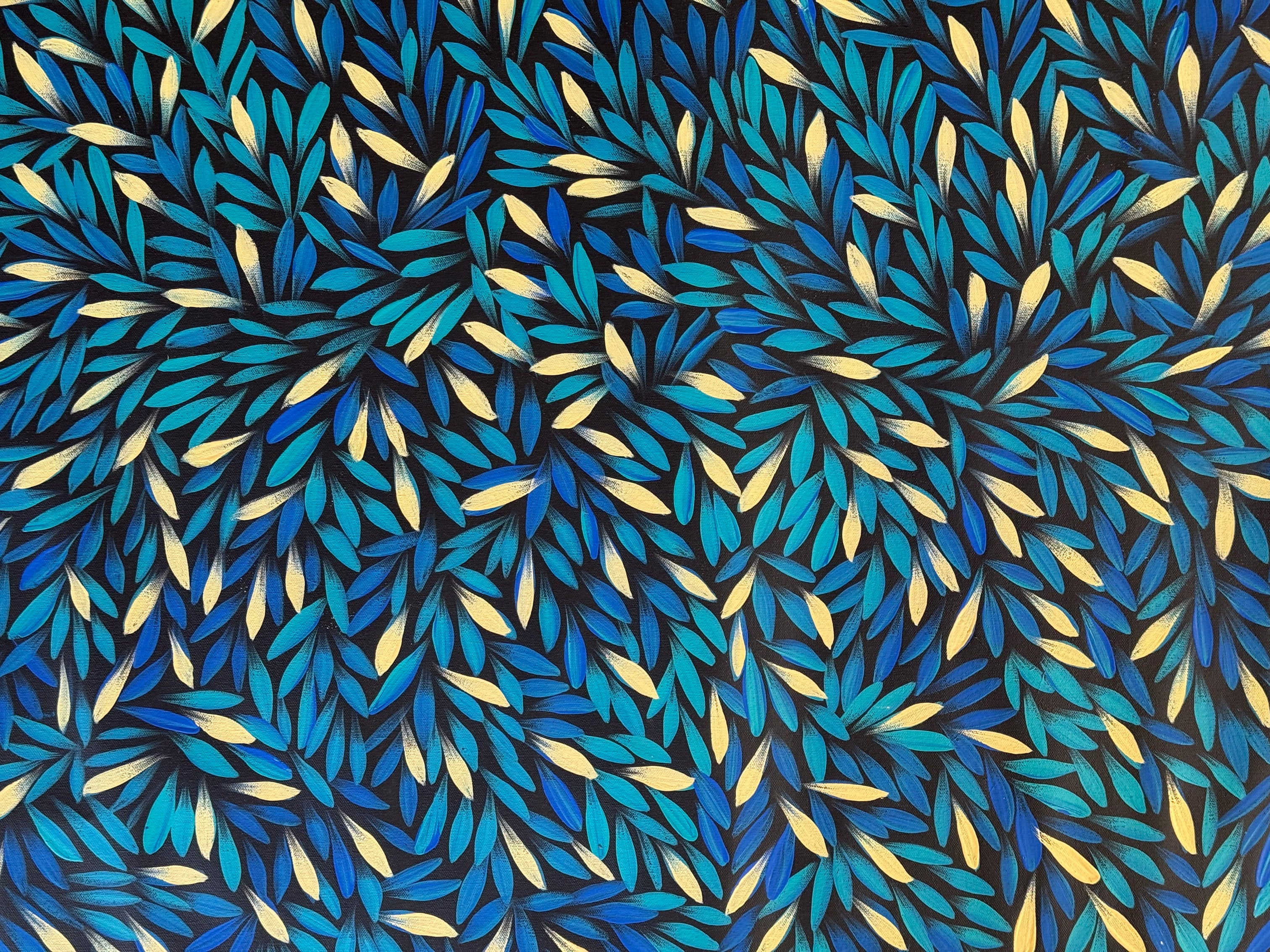 Sharon Numina - Bush Medicine Leaves - 145x88cm .76-3